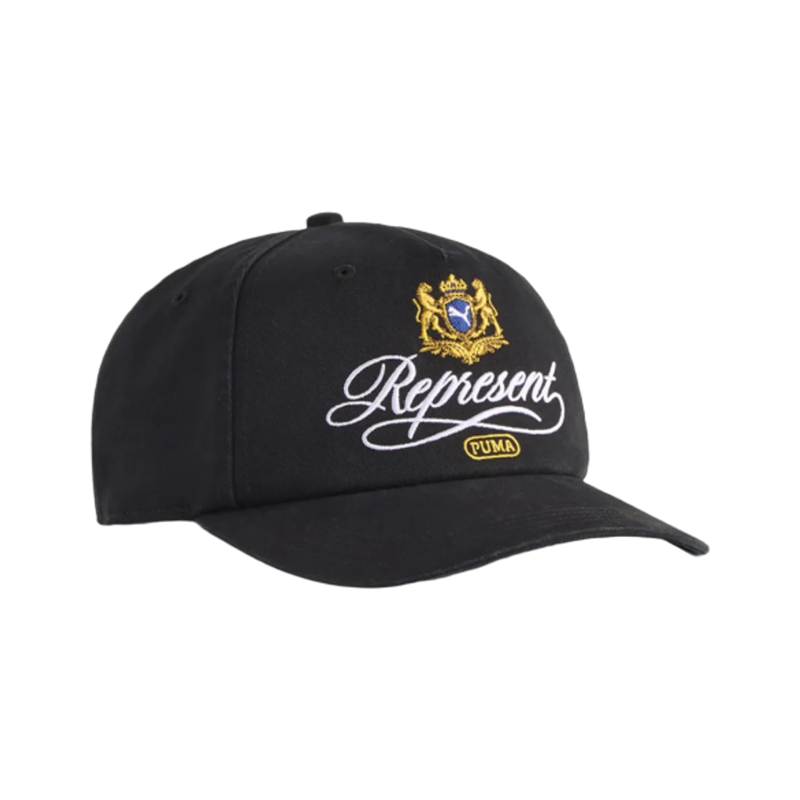푸마 x 리프레젠트 그래픽 BB 캡 블랙(Puma x Represent Graphic BB Cap Black)