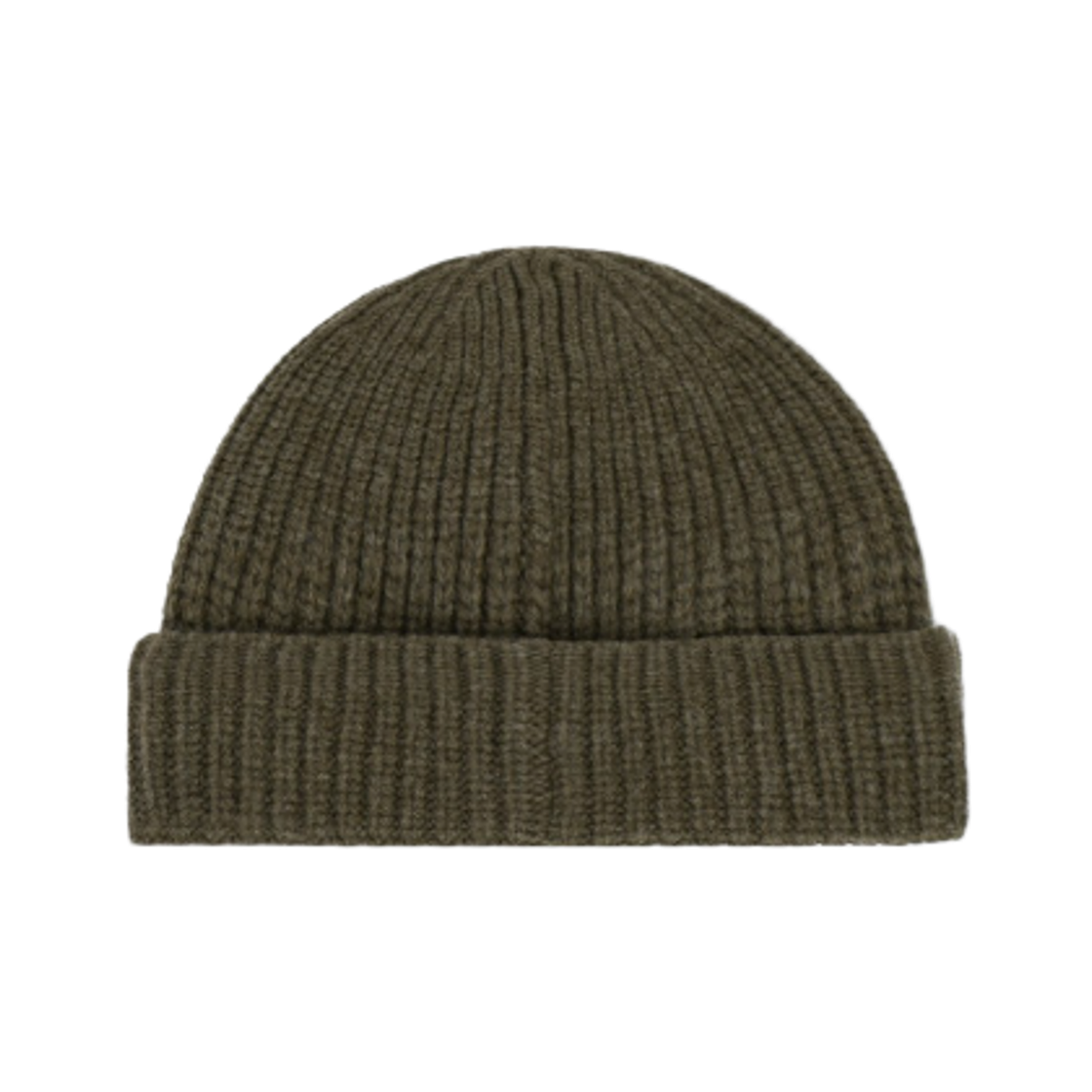 스톤 아일랜드 N100012 컴퍼스 패치 립드 커프 라이트 RWS 질롱 울 비니 밀리터리 그린 - 25FW(Stone Island N100012 Light RWS Geelong Wool Beanie with Compass Patch and Ribbed Cuff Military Green - 25FW) - 2