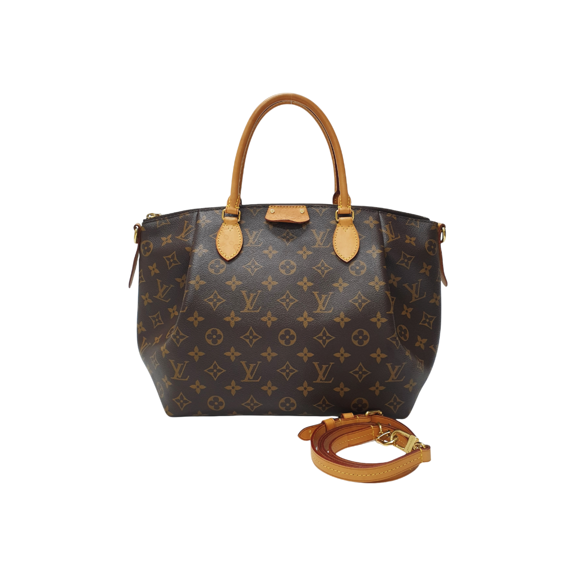 IT8QBIMMMA4O Louis Vuitton Monogram Canvas Tuileries MM Tote Bag with Strap
