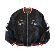 Kapital Sheer Pearl Mosquito Guard Souvenir Jacket Yukon Black