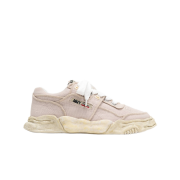 Maison Mihara Yasuhiro Parker OG Sole Vintage Effect Embroidered Canvas Low-top Sneakers Beige