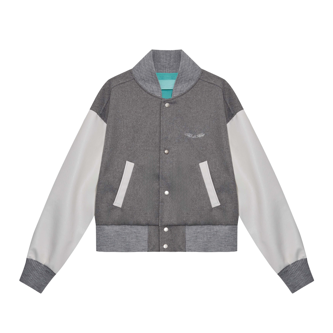 디스이즈파인 숏 바시티 자켓 그레이