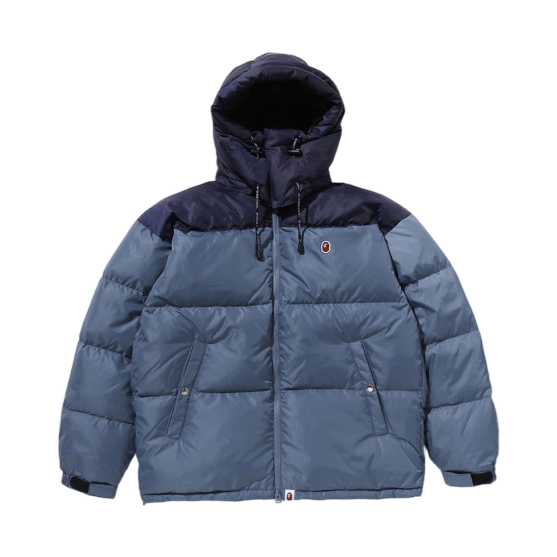 - BAPE One Point Relaxed Fit Down Jacket Navy