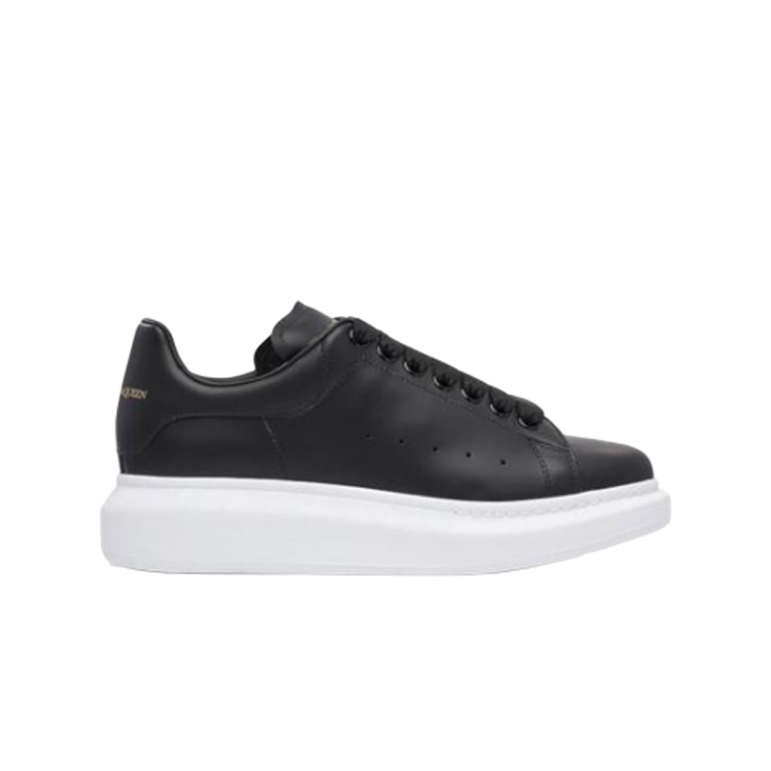 553770WIEE01000 (W) Alexander McQueen Oversized Sneakers Black