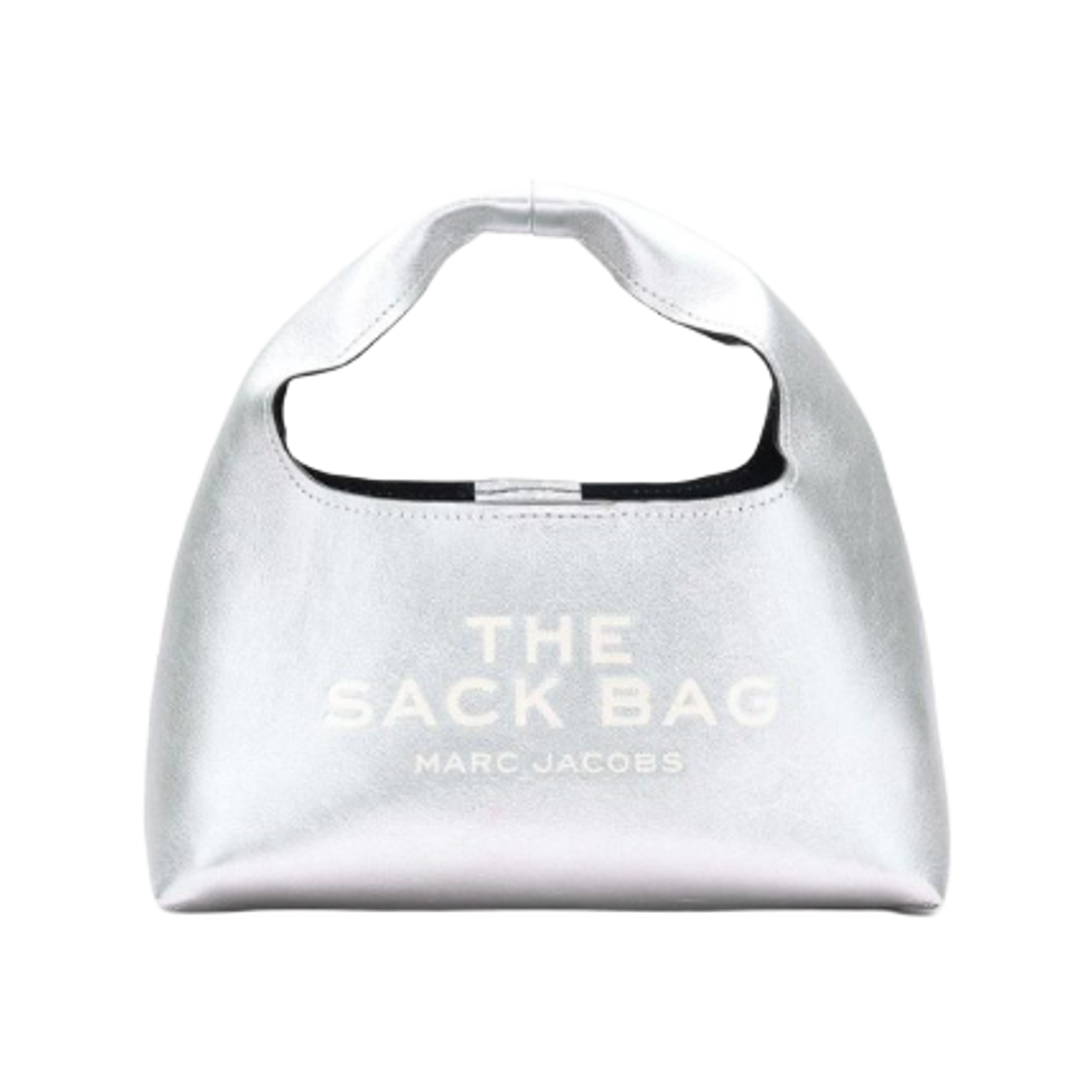 The Sack mini metallic leather top handle bag 超美品 MARC JACOBS 