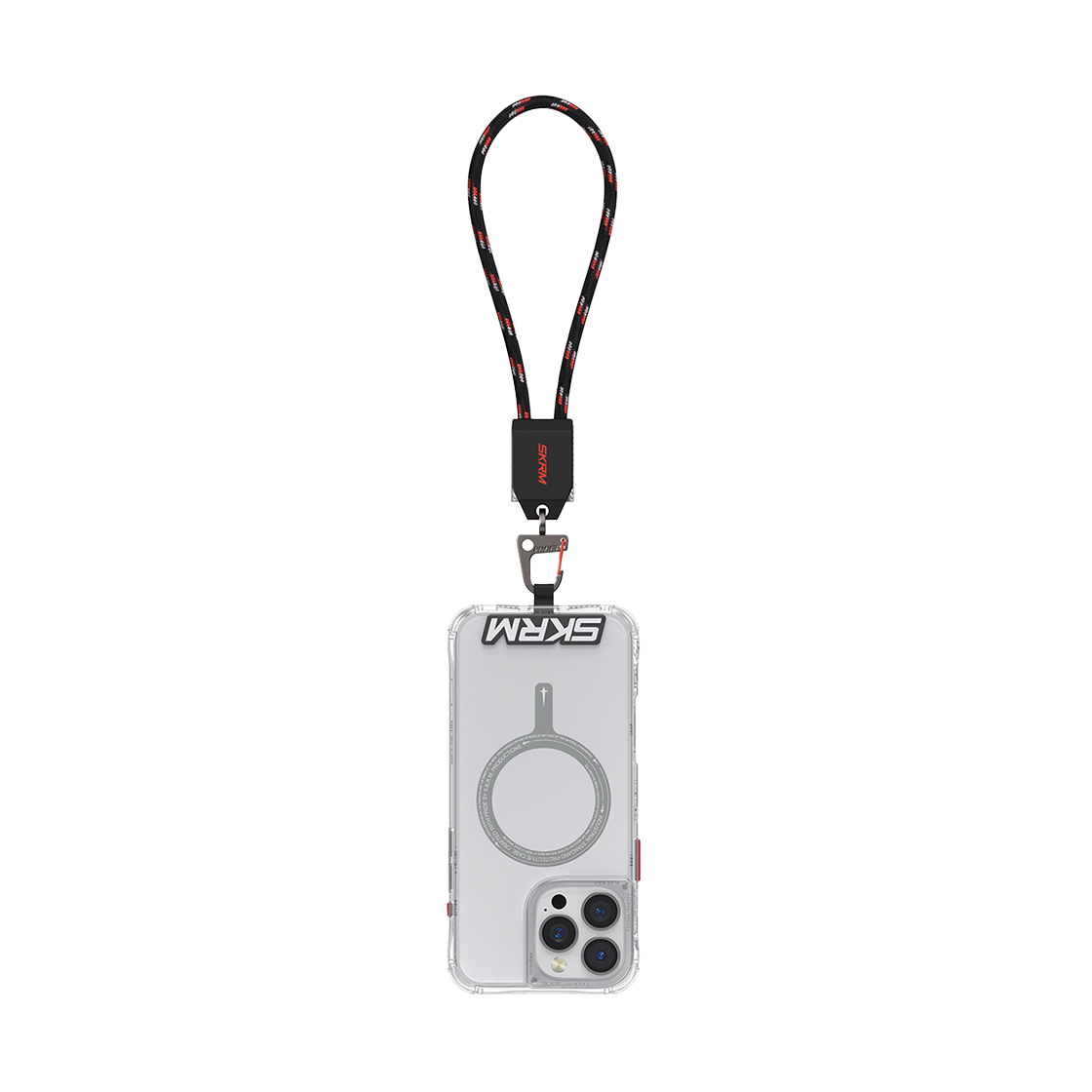 스키나마 다이노 VE 핸드스트랩 C 타입 충전 케이블 옵시디언(Skinarma DYNO VE Hand Strap C-Type Charging Cable Obsidian)