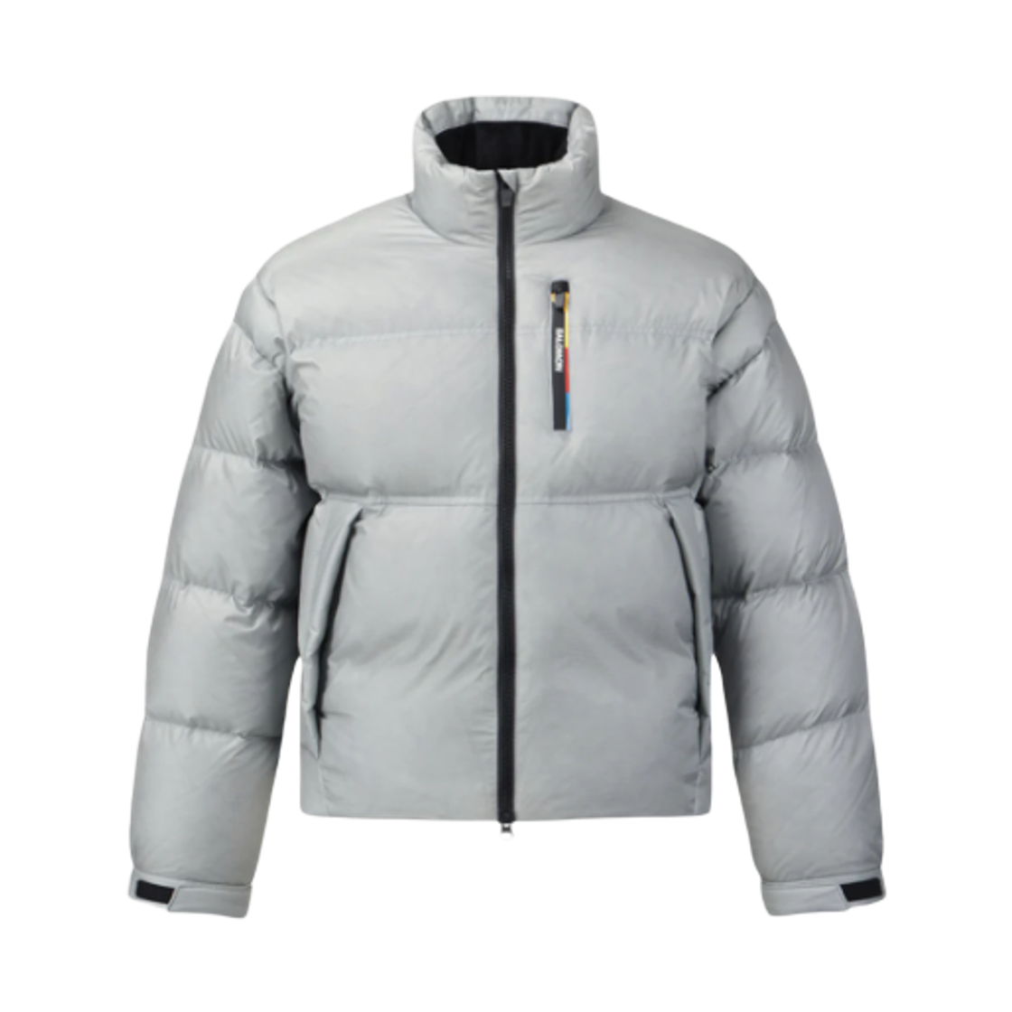 LC3003800 (W) Salomon Contour Cropped Down Jacket Silver