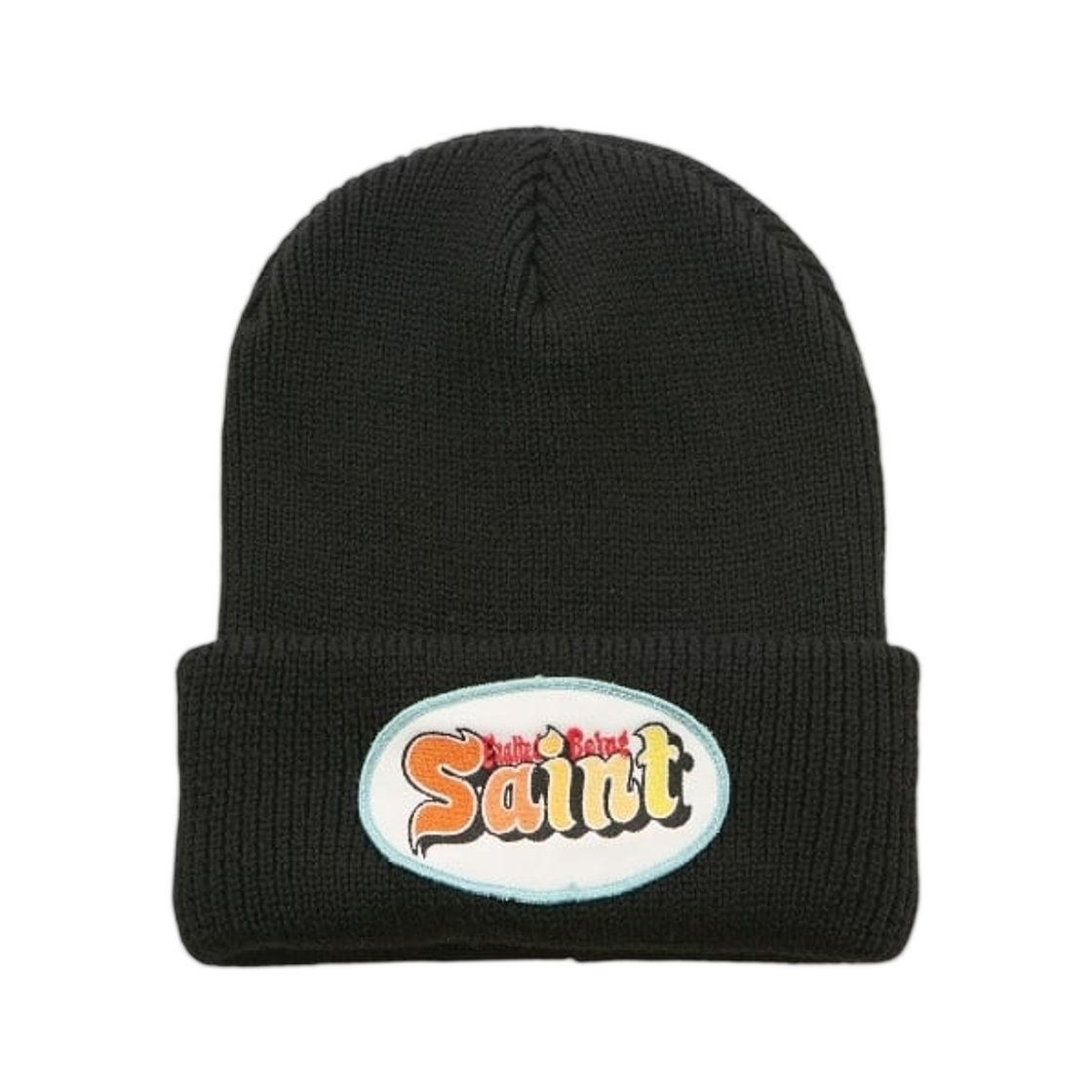 HR1-0000-096 Saint Mxxxxxx Saint Knit Cap Black - 25AW