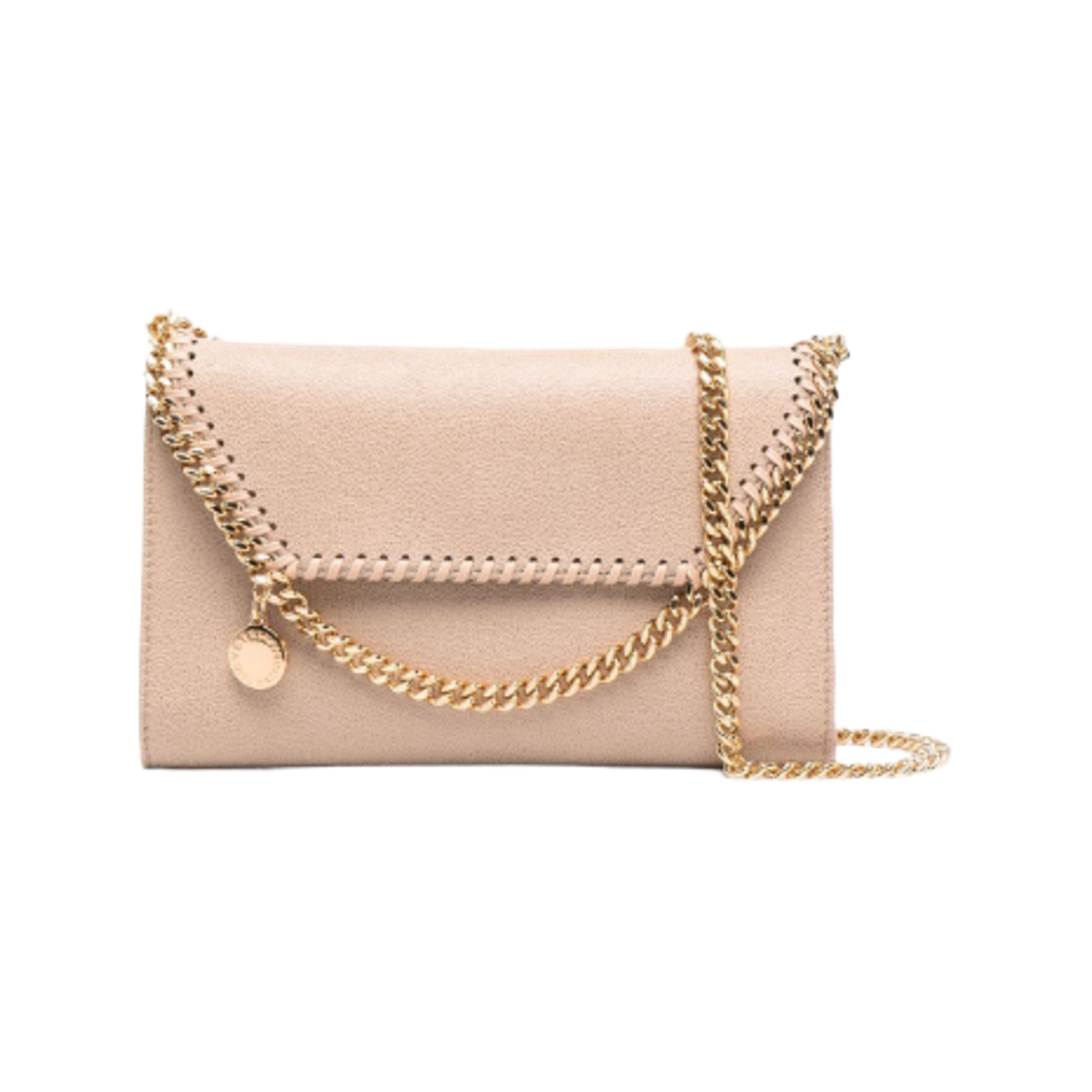 581238W93559300 Stella McCartney Falabella Mini Crossbody Bag Beige