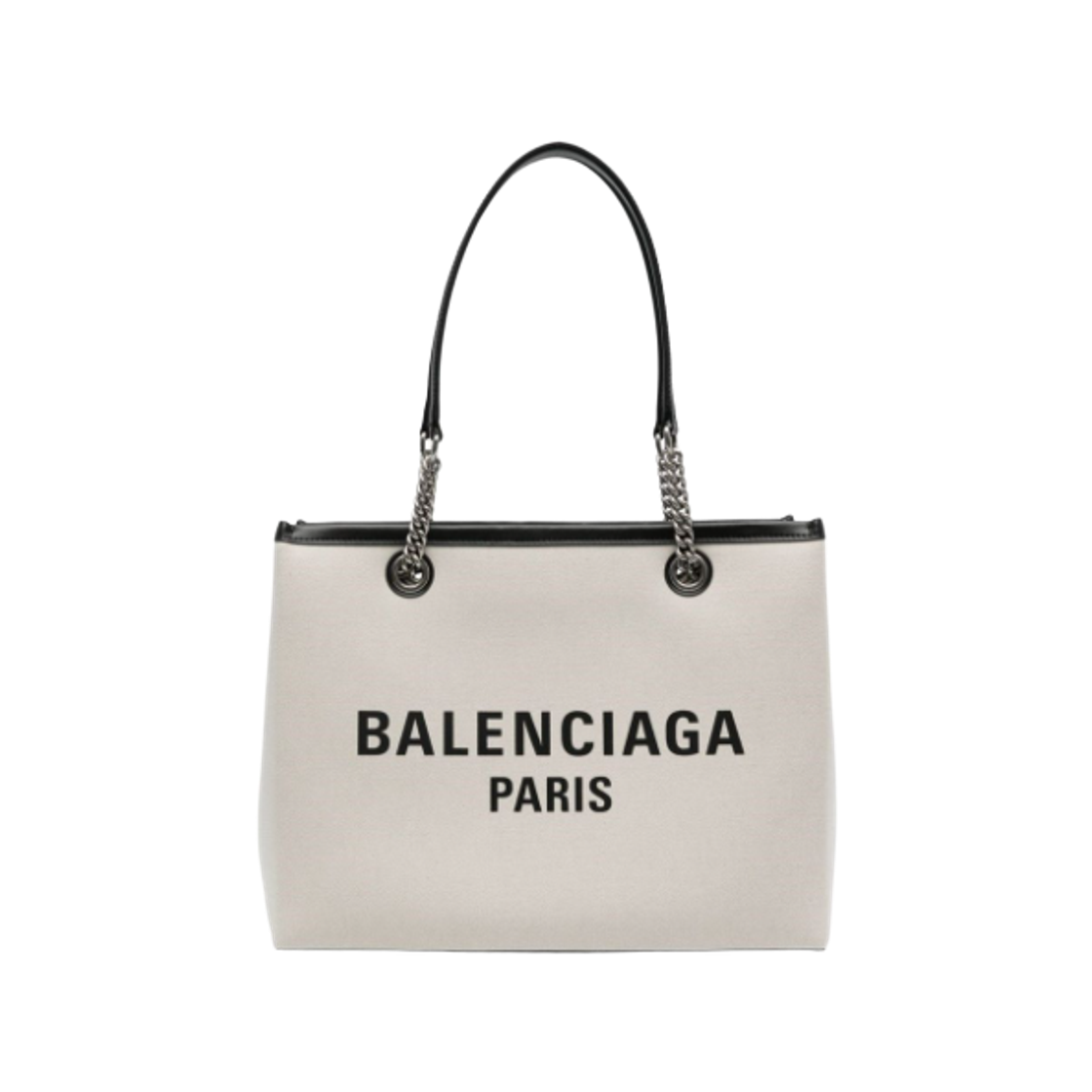7599732AAOK9260 Balenciaga Duty Free Medium Tote Bag Natural