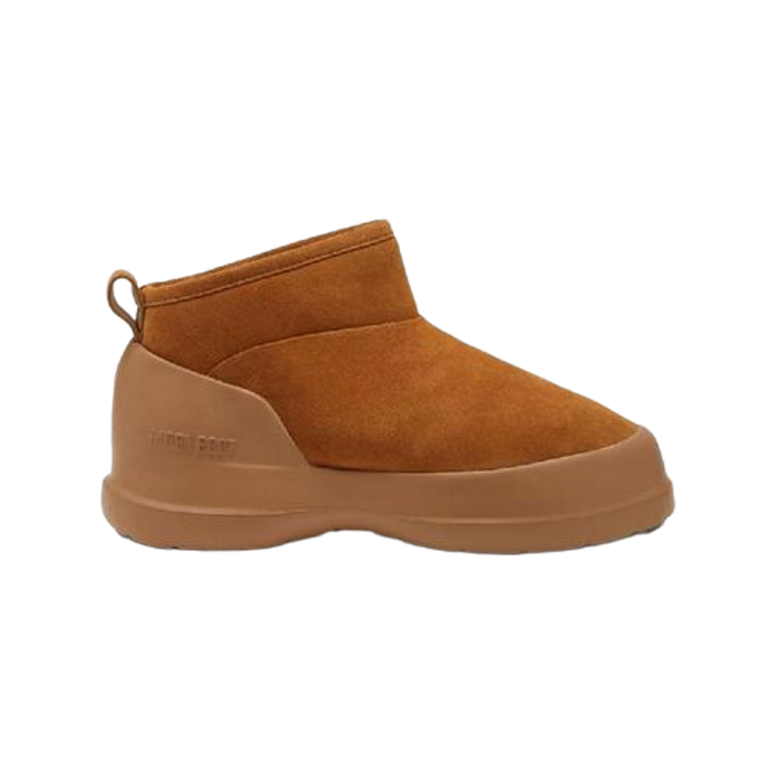 (W) 문부츠 루나 로우 스웨이드 스노우 부츠 꼬냑((W) Moon Boot Luna Low Suede Snow Boots Cognac)