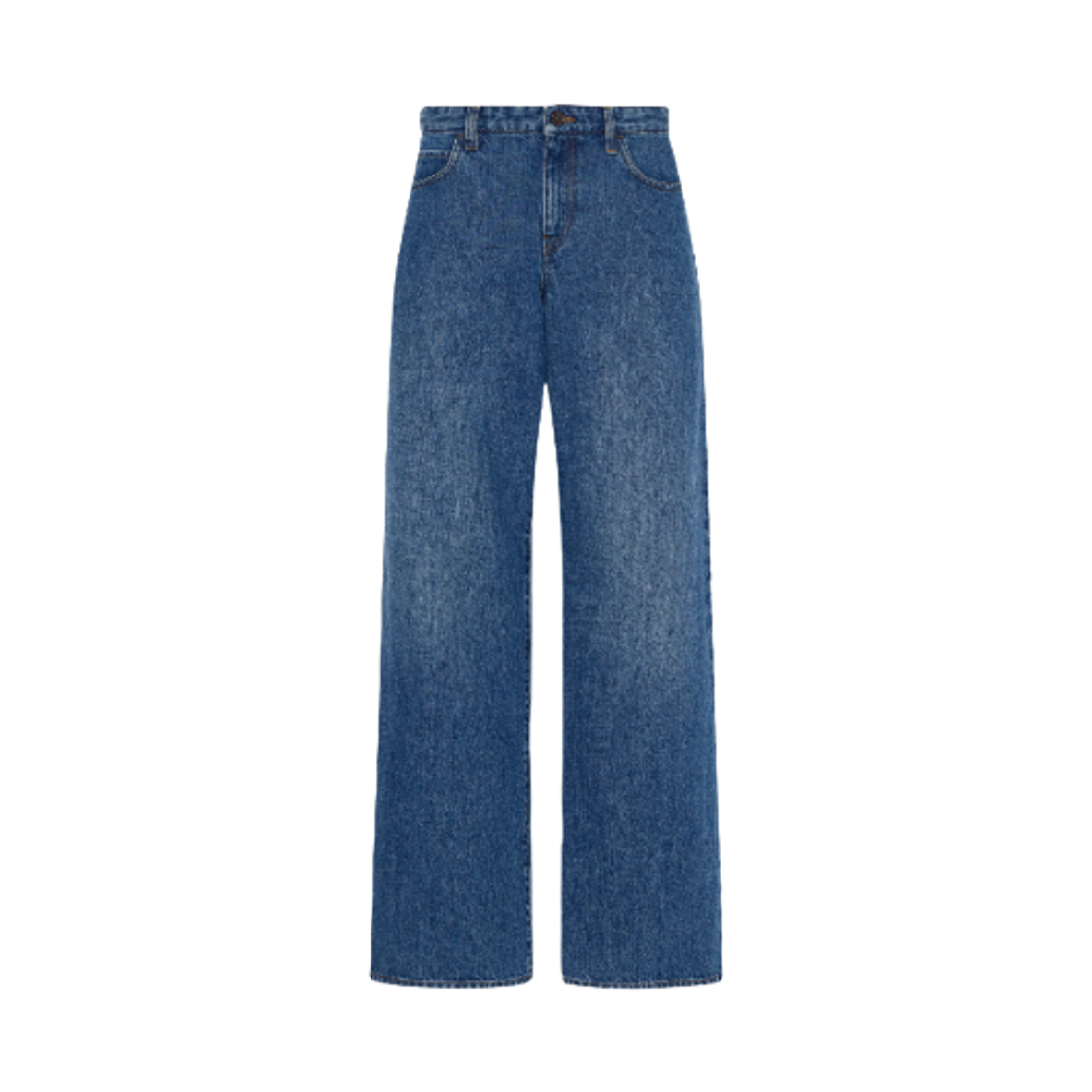 (W) 더 로우 에글리타 코튼 진 워시드 블루((W) The Row Eglitta Cotton Jeans Washed Blue)