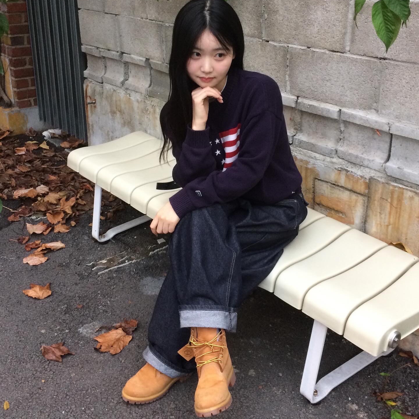 Timberland Premium 6 inch Waterproof Boot Wheat Nubuck - Wide, Matin Kim Belted Shoulder Bag Black 착용 스타일 - 2