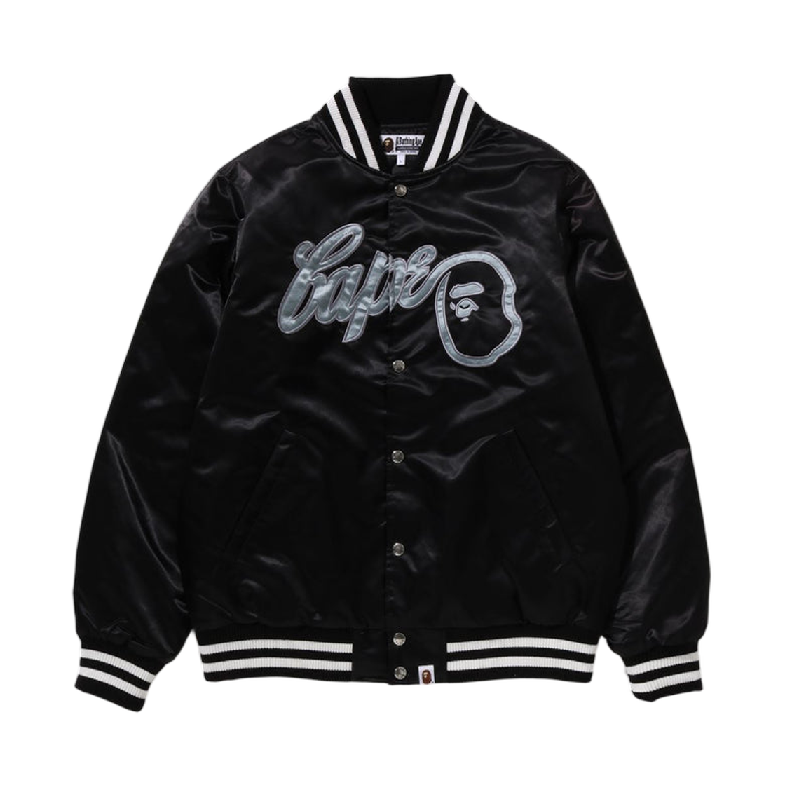- BAPE Baseball Jacket Black