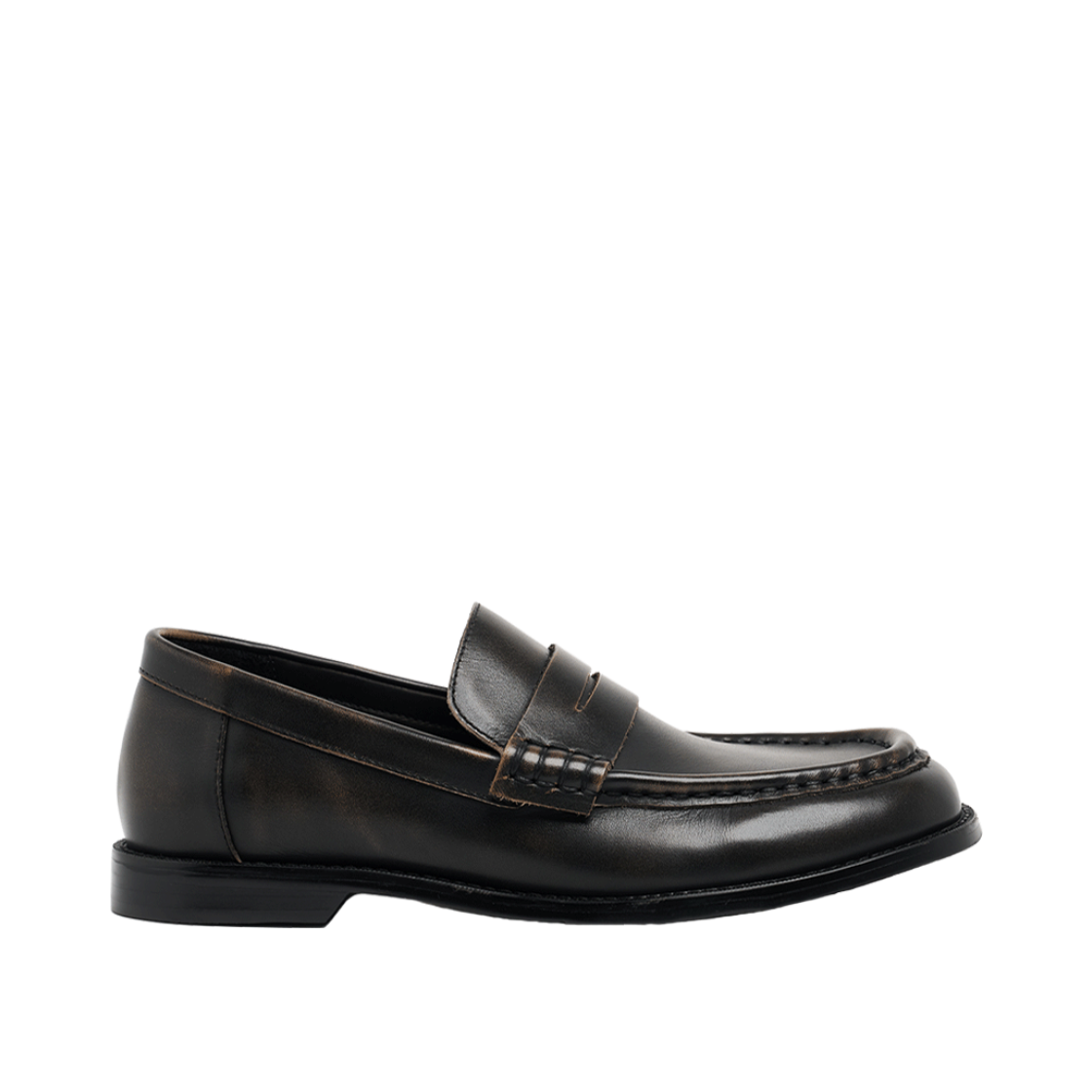 로스트가든 유니폼 와이드 로퍼 빈티지 브라운(LOSTGARDEN UNIFORM Wide Loafer Vintage Brown)