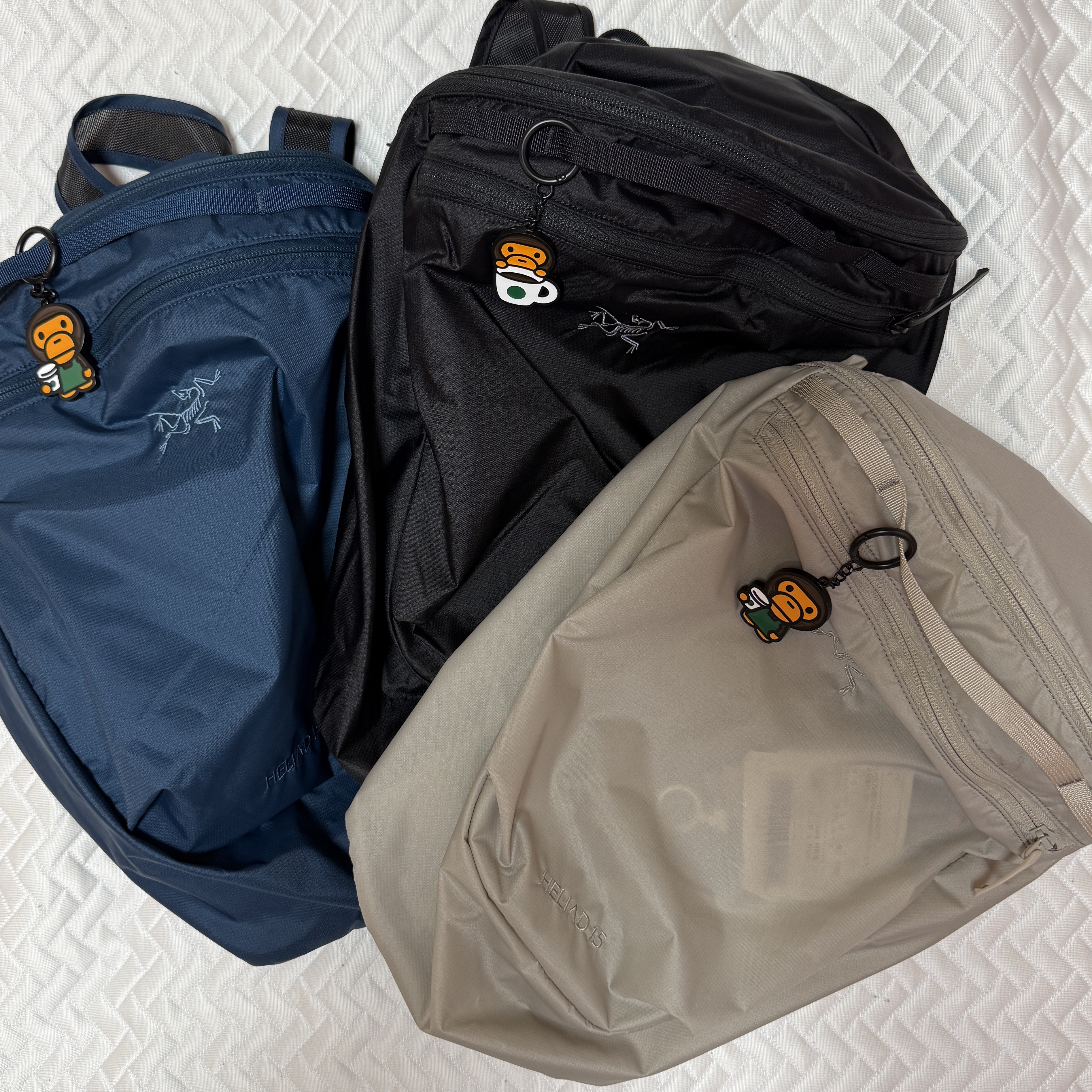 Arc'teryx Heliad 15 Backpack Black, Arc'teryx Heliad 15 Backpack Rune 착용 스타일 - 2