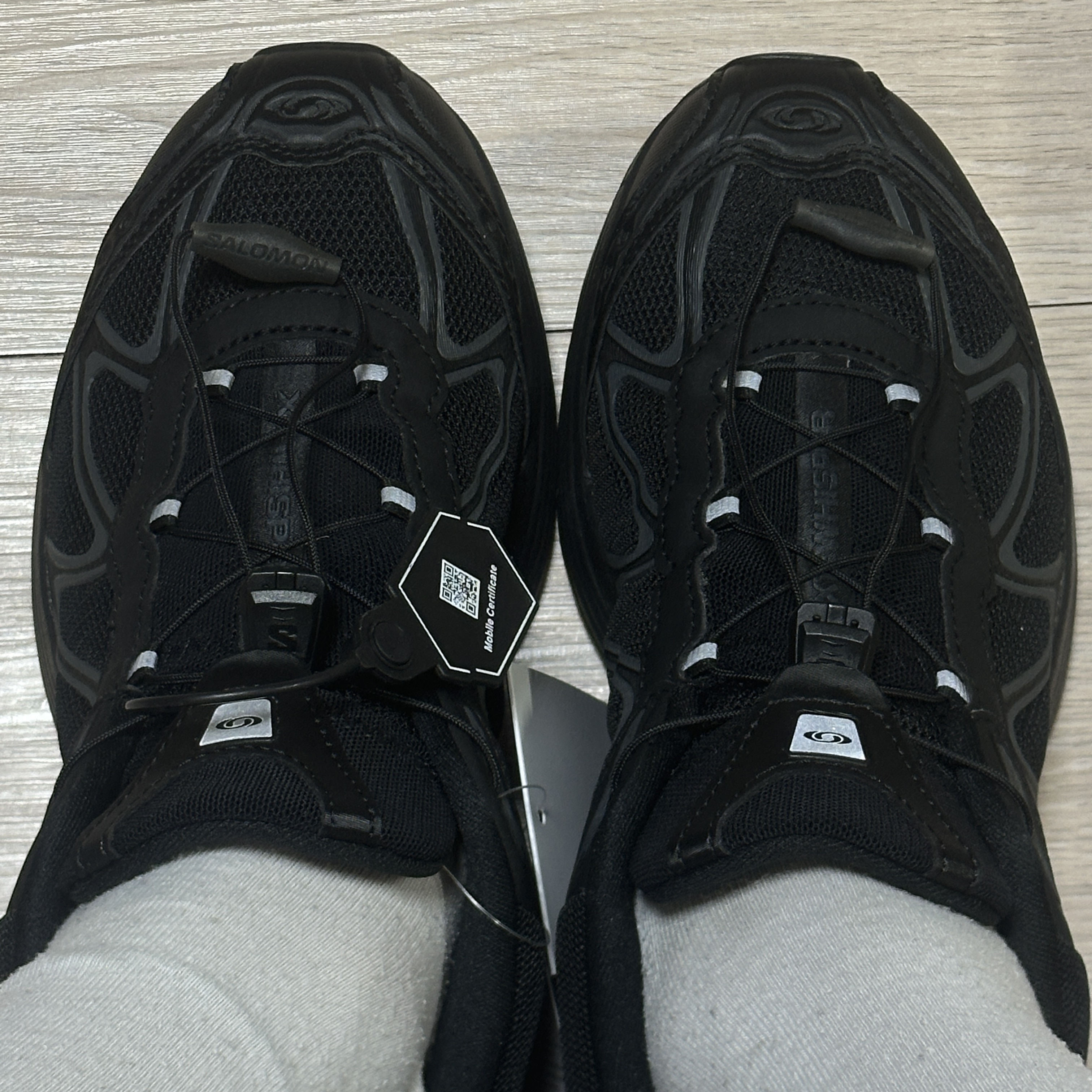 Salomon XT-Whisper Black Asphalt 착용 스타일 - 6
