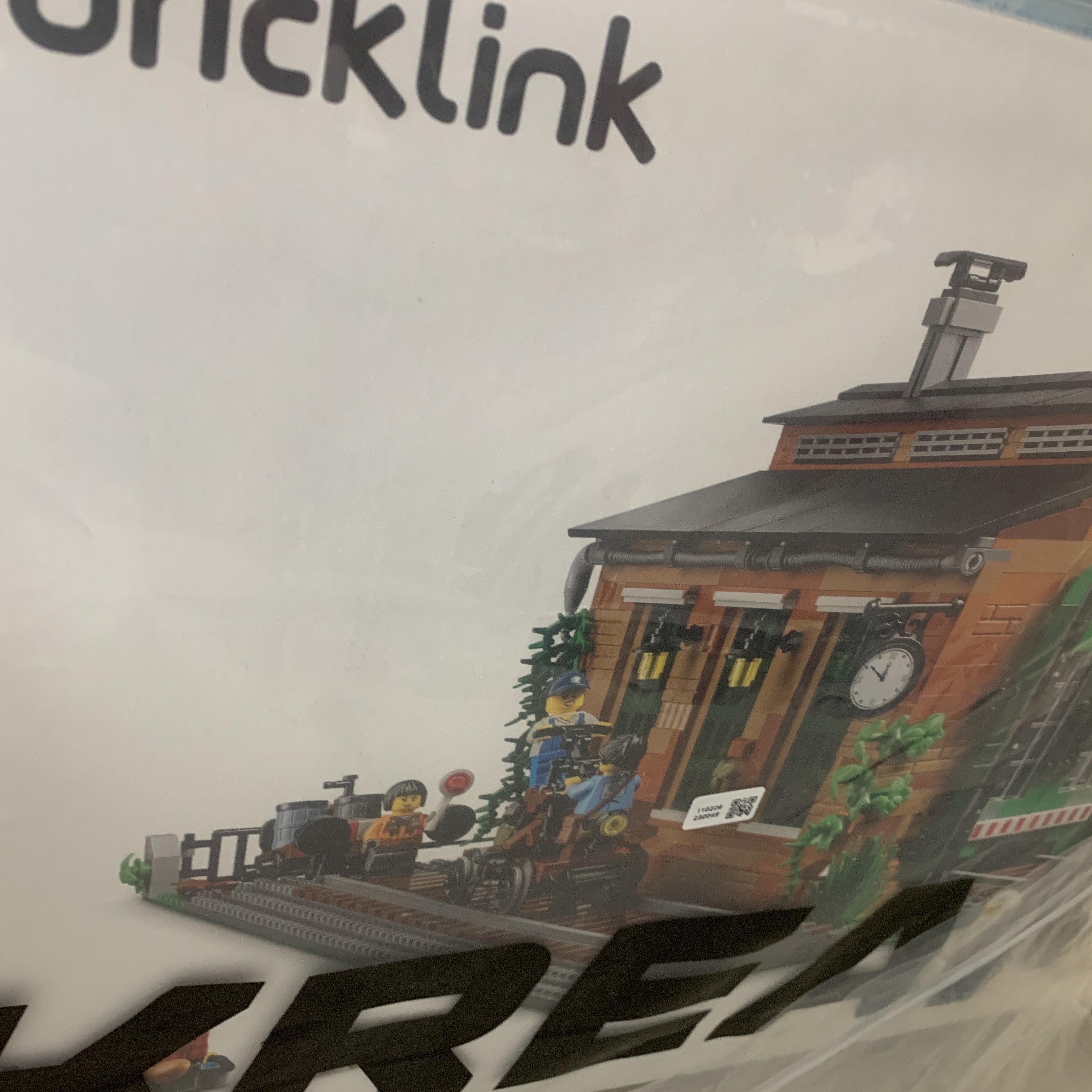 Lego Old Train Engine Shed 착용 스타일