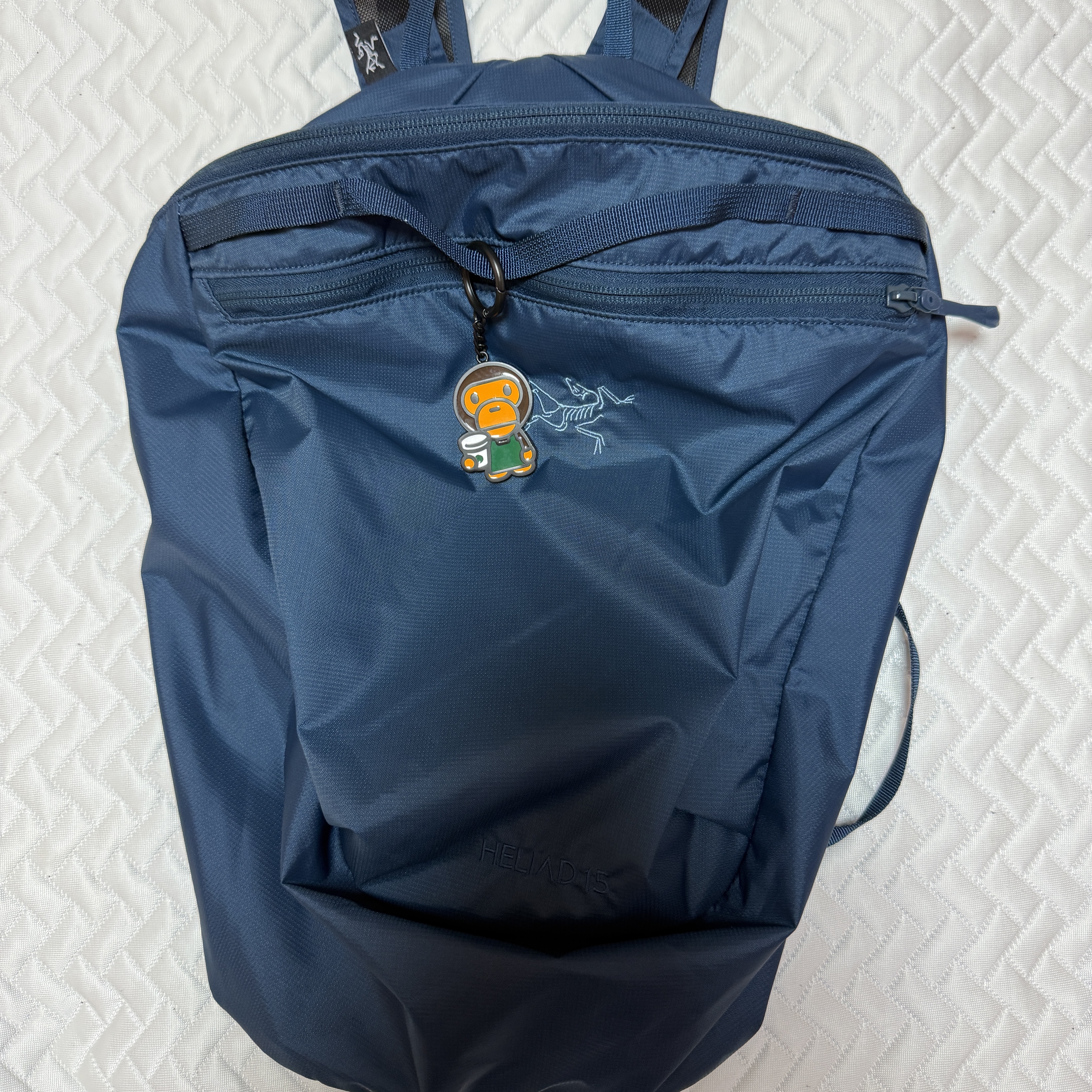 Arc'teryx Heliad 15 Backpack Black, Arc'teryx Heliad 15 Backpack Rune 착용 스타일 - 3