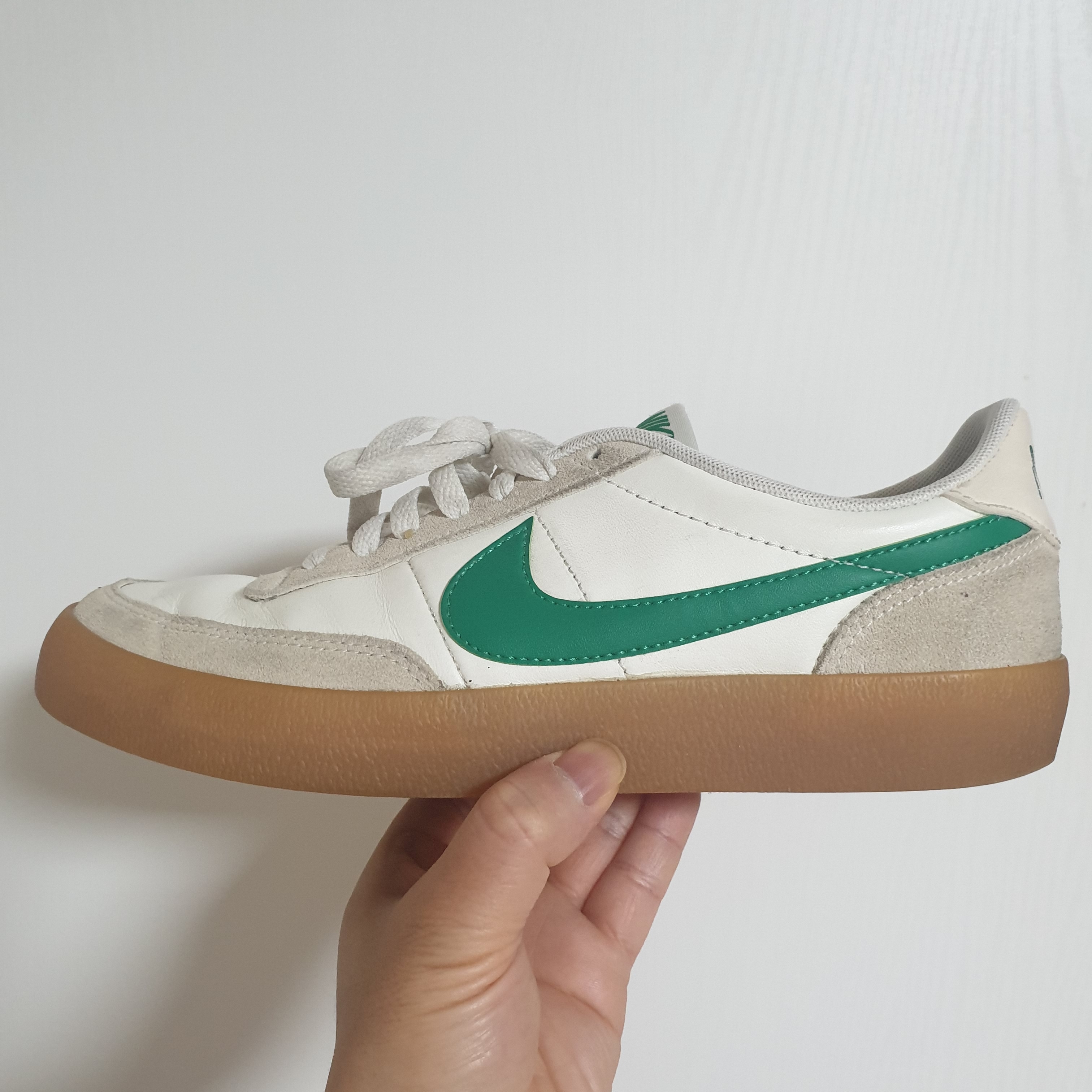 Nike x J.Crew Killshot 2 Lucid Green 착용 스타일