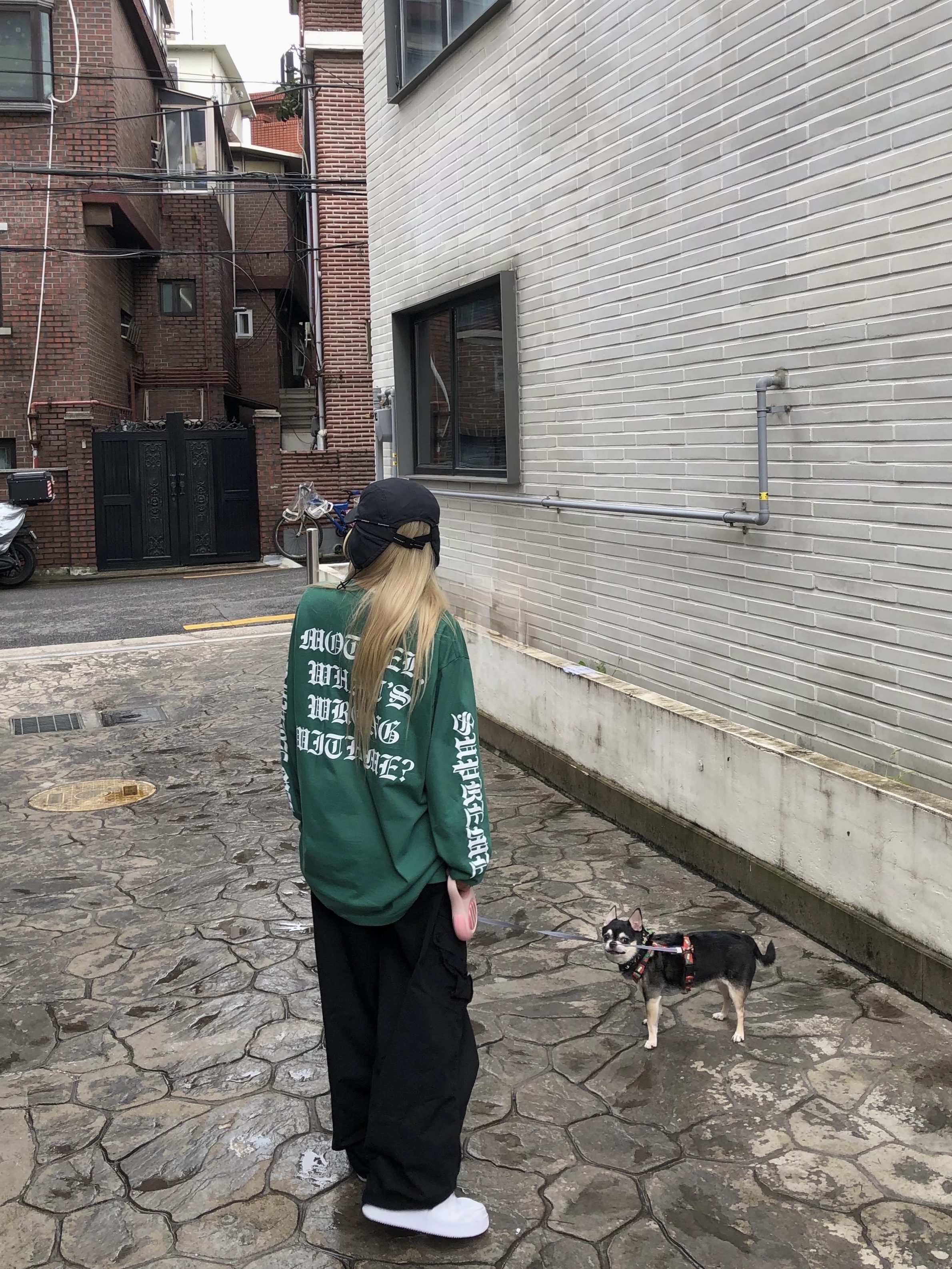 Supreme The Exorcist Mother L/S T-Shirt Light Pine - 25FW, Nike x Supreme Air Force 1 Low White 착용 스타일 - 2