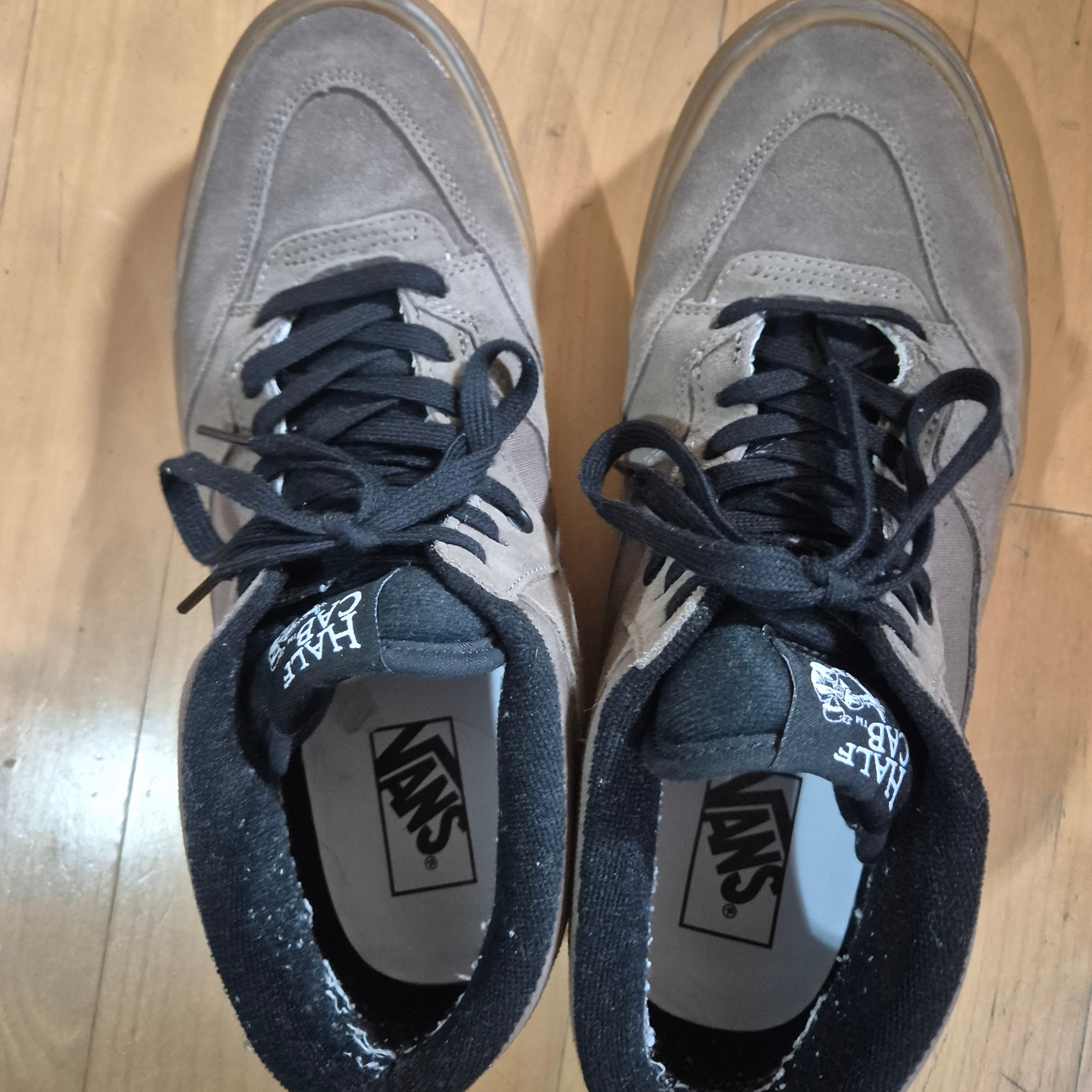 Vans Half Cab 33 DX Anaheim Factory OG Smoke Black 착용 스타일