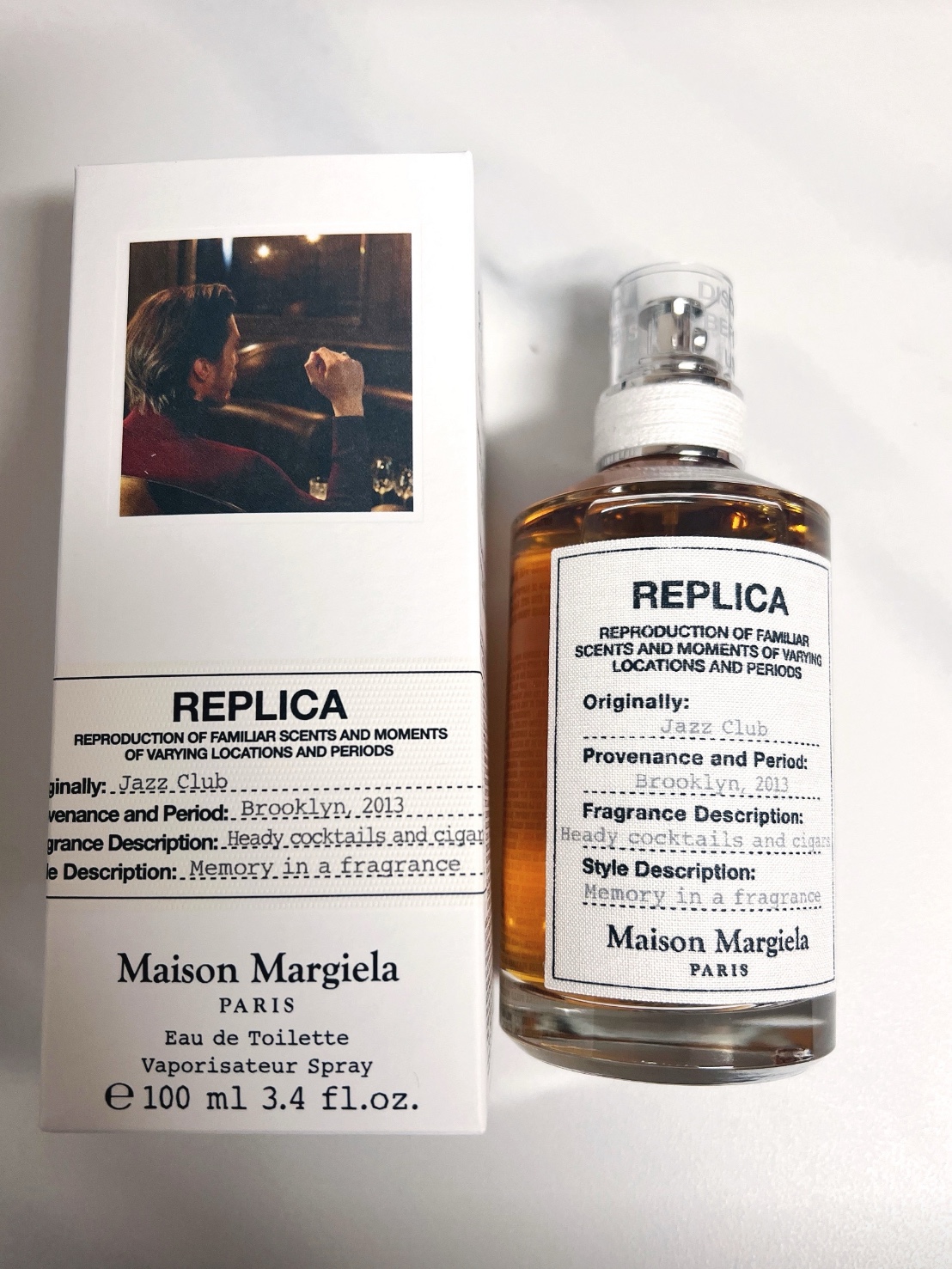Maison Margiela Replica Jazz Club Eau De Toilette 100ml 착용 스타일