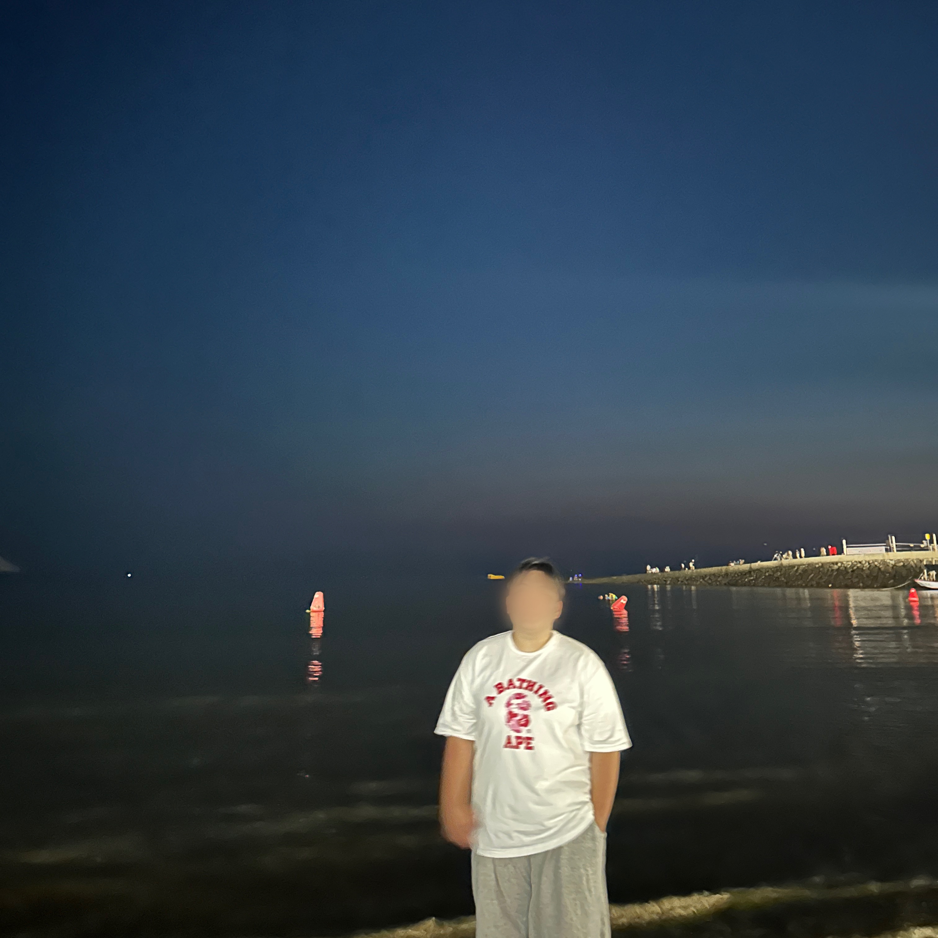 BAPE ABC Camo College T-Shirt White Pink, Jordan 1 x Travis Scott x Fragment Retro Low OG SP Military Blue 착용 스타일