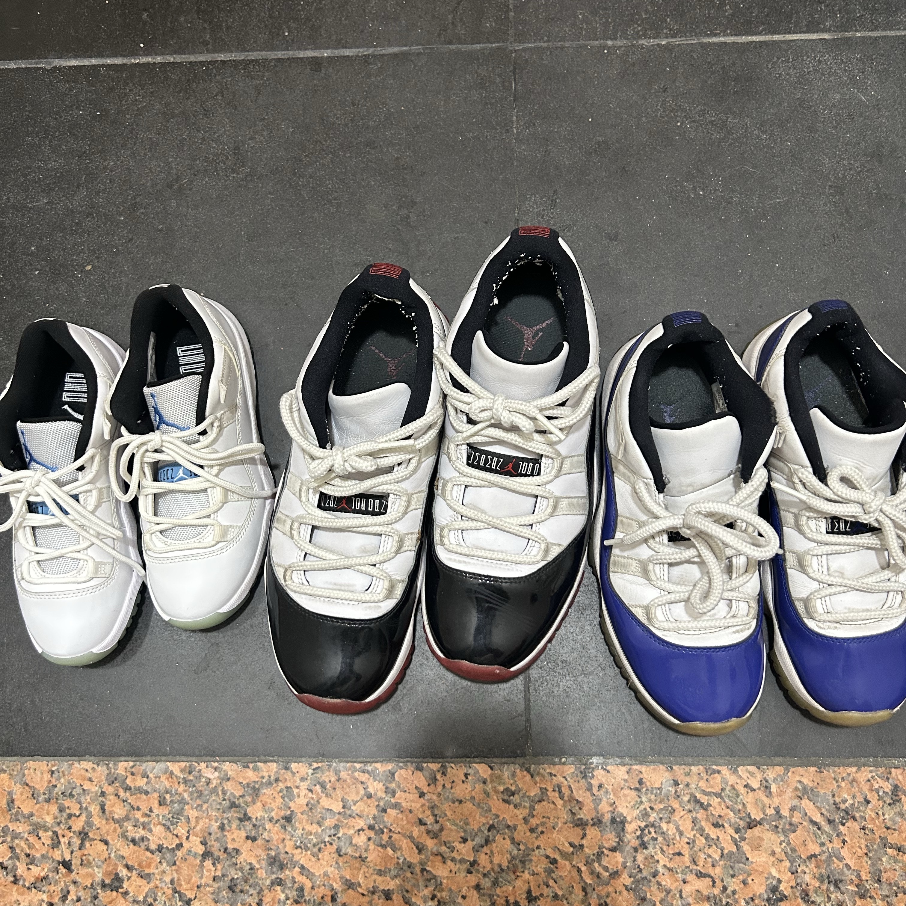 Jordan 11 Retro Low Concord Bred 착용 스타일