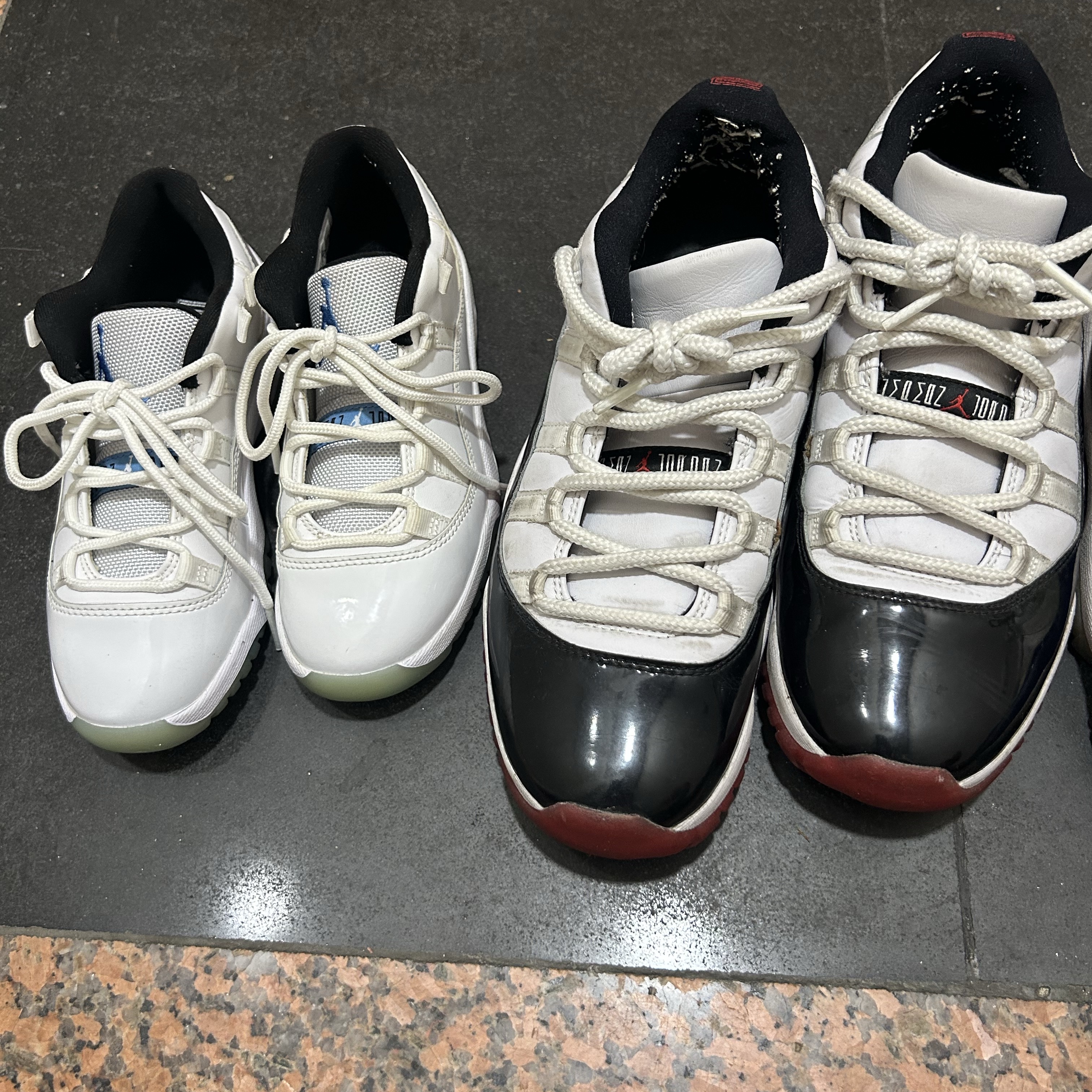 Jordan 11 Retro Low Concord Bred 착용 스타일