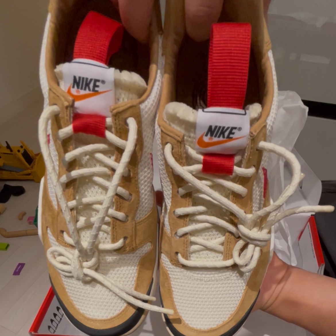 Nike x Tom Sachs Mars Yard Shoe 3.0 Space Camp 착용 스타일