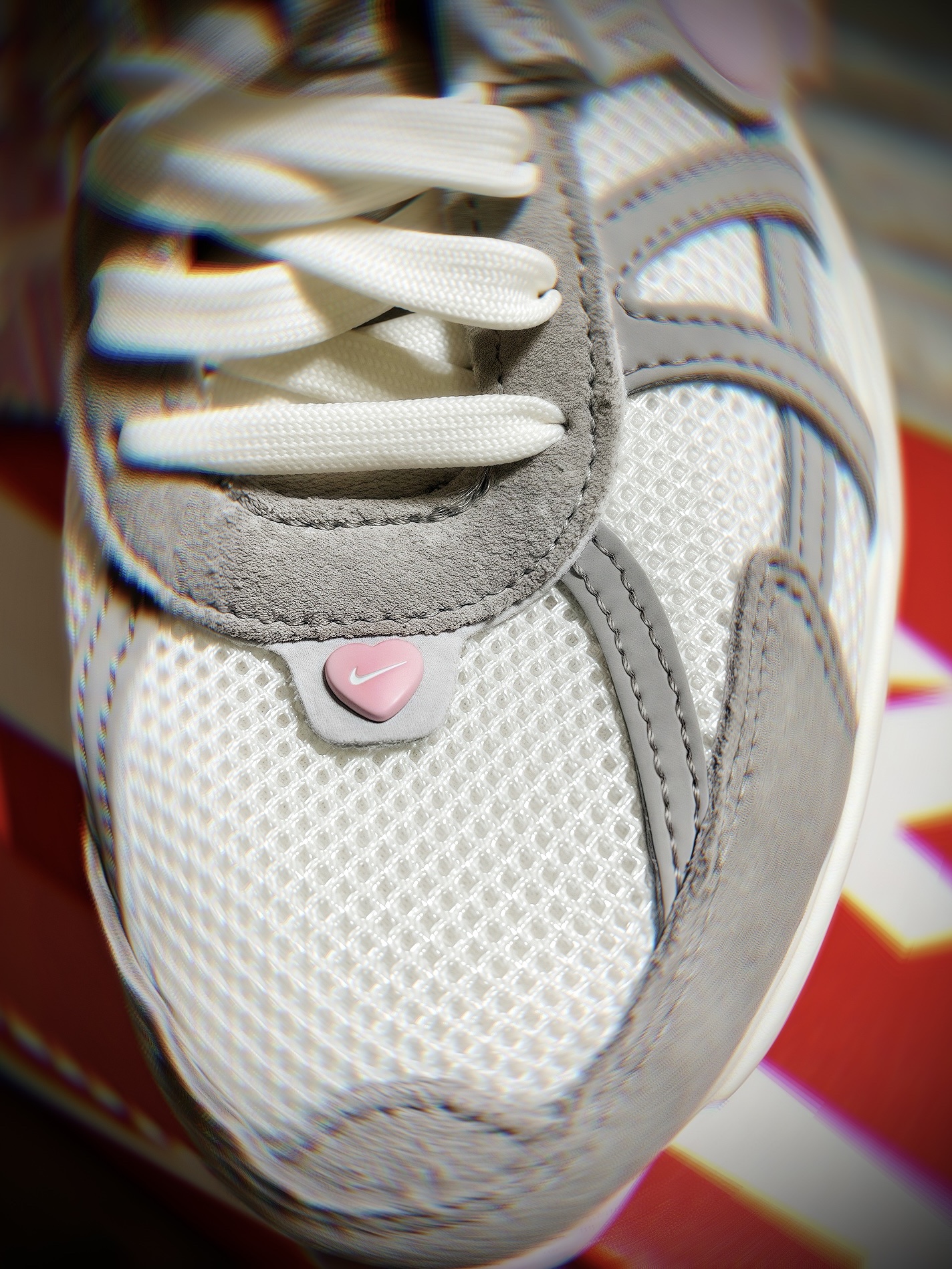 (W) Nike V2K Run Sail Pink Foam, Supreme x Steiff ET Multicolor - 25SS 착용 스타일 - 3