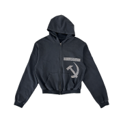 qualisartifexpereo Soviet VTG Hoodie Zip Up