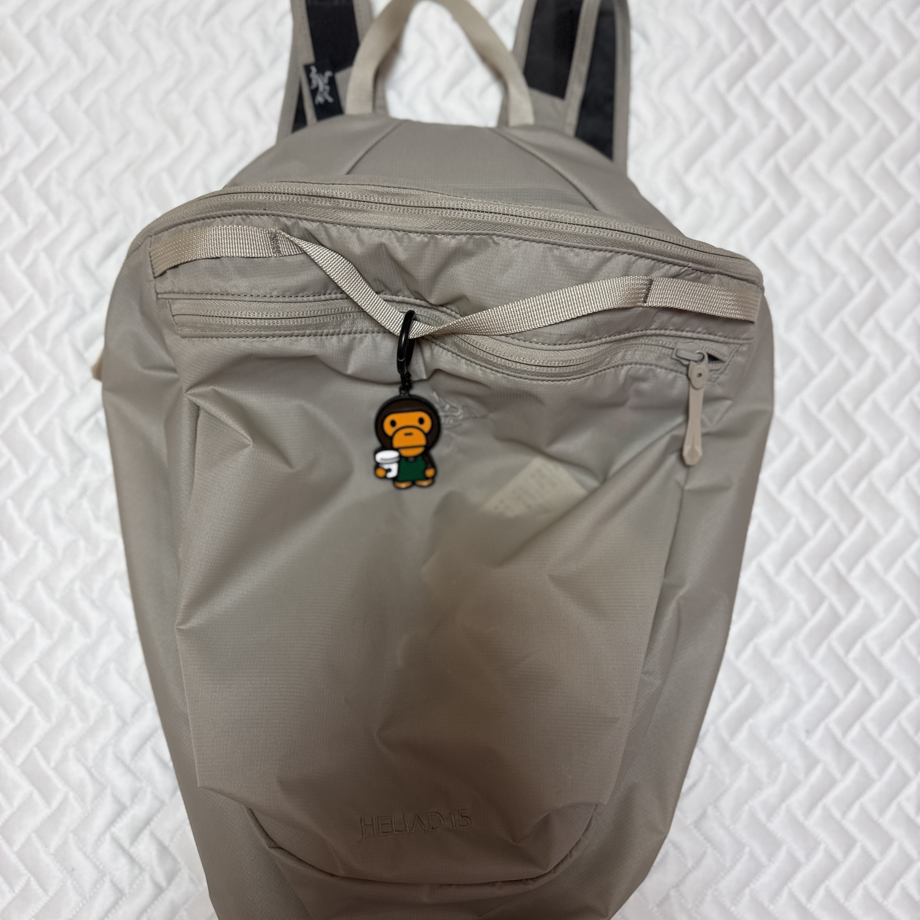 Arc'teryx Heliad 15 Backpack Black, Arc'teryx Heliad 15 Backpack Rune 착용 스타일 - 4