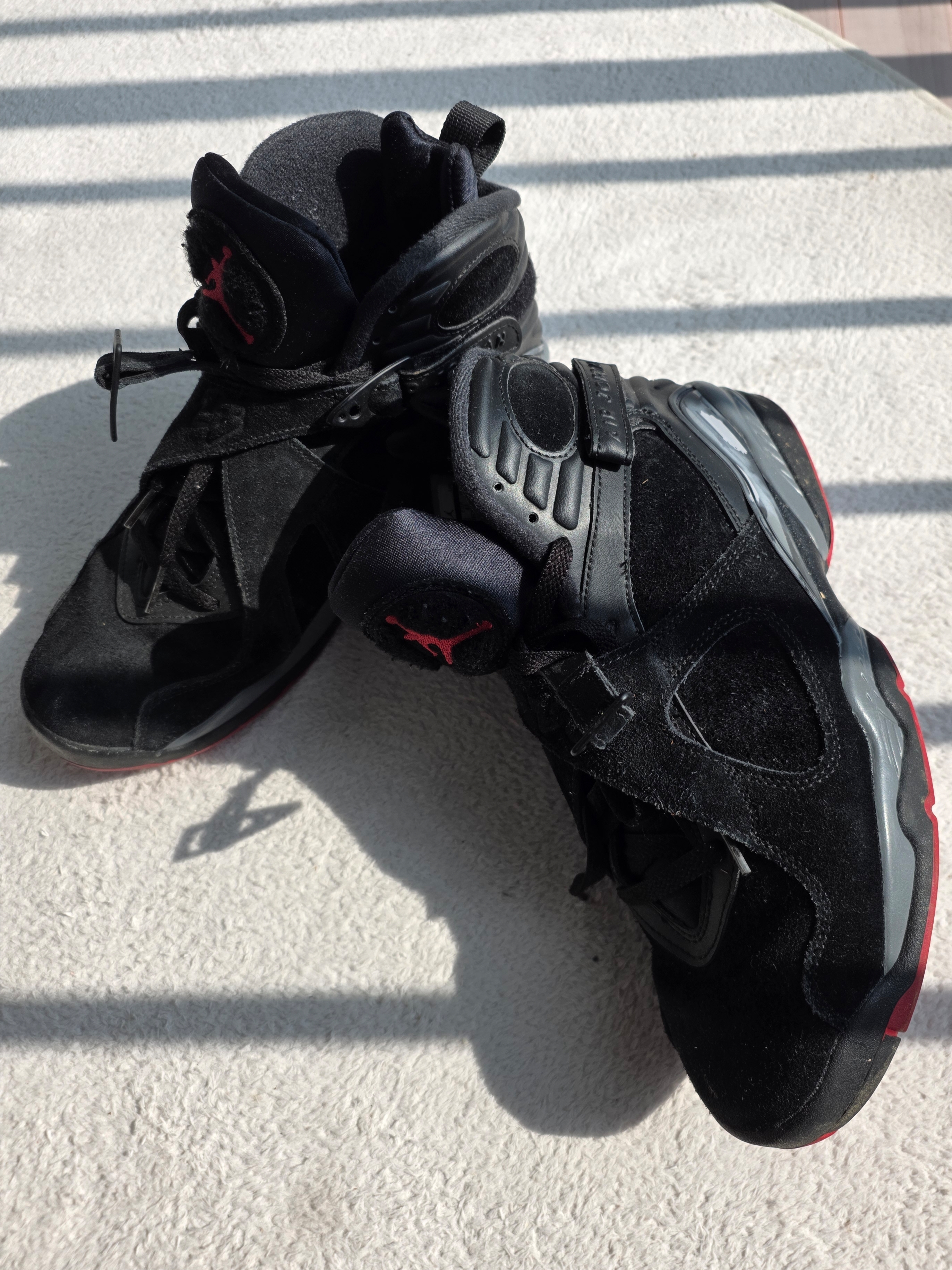 Jordan 8 Retro Bred 착용 스타일