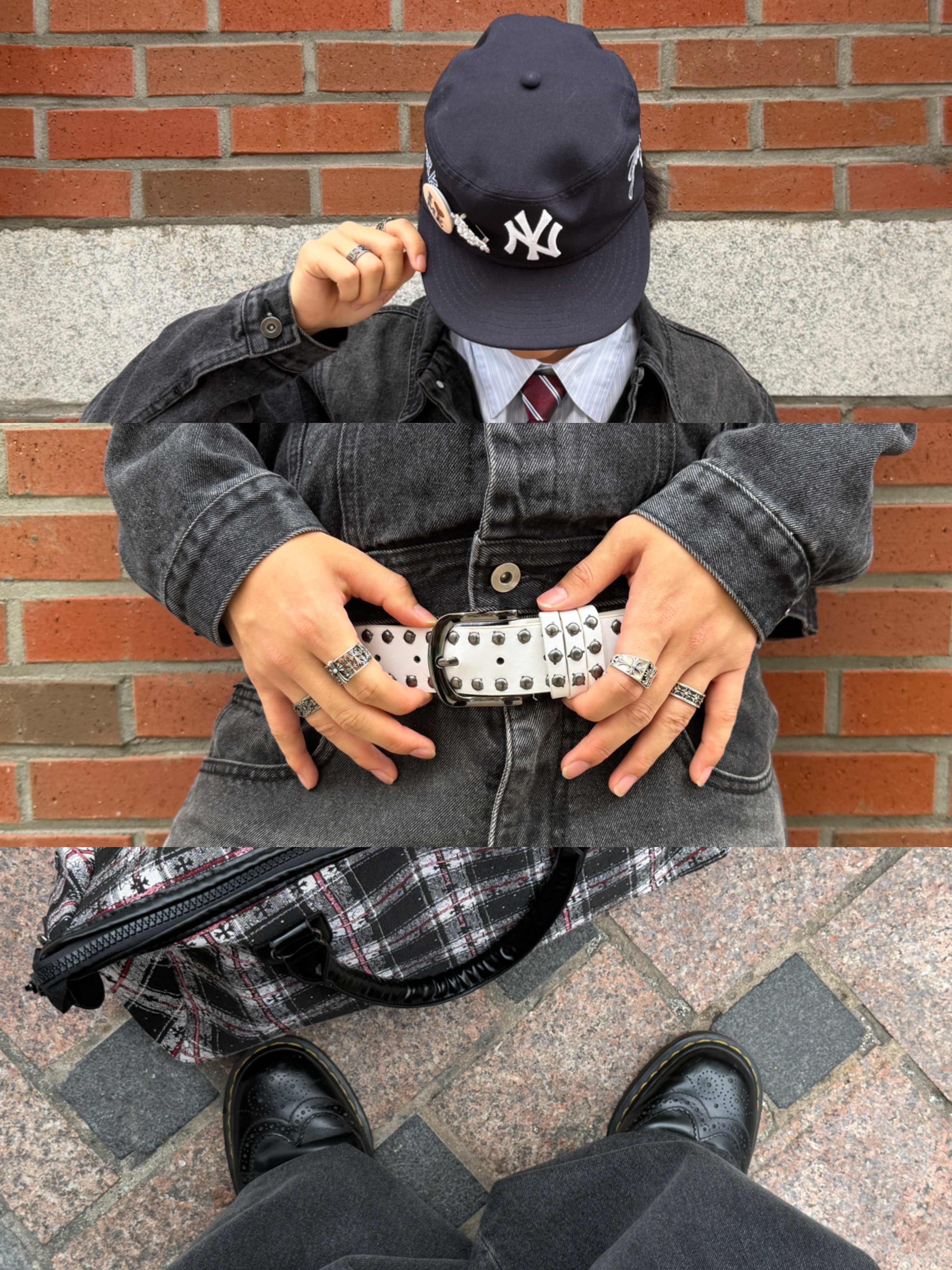 New Era MLB New York Yankees Pillbox Series Ball Cap Navy 착용 스타일 - 5