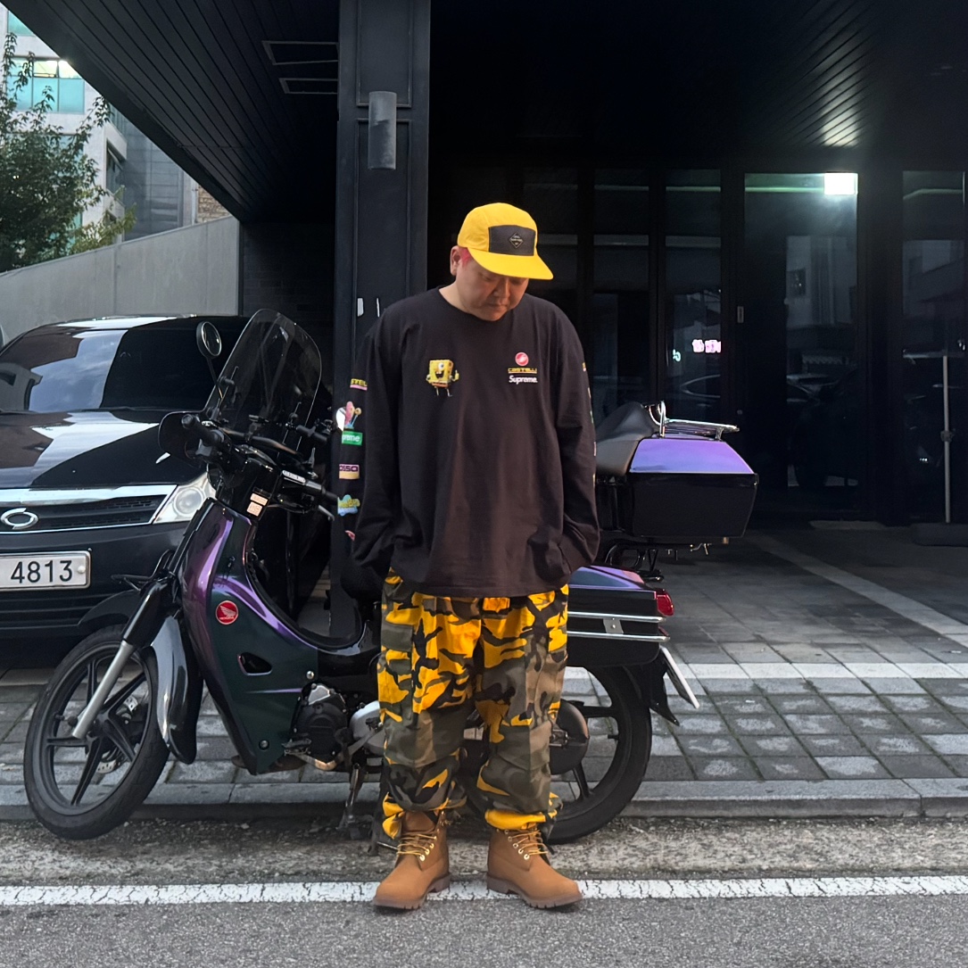 Supreme x SpongeBob SquarePants Castelli Racing L/S T-Shirt Black - 25SS, Timberland Premium 6 inch Waterproof Boot Wheat Nubuck - Wide 착용 스타일