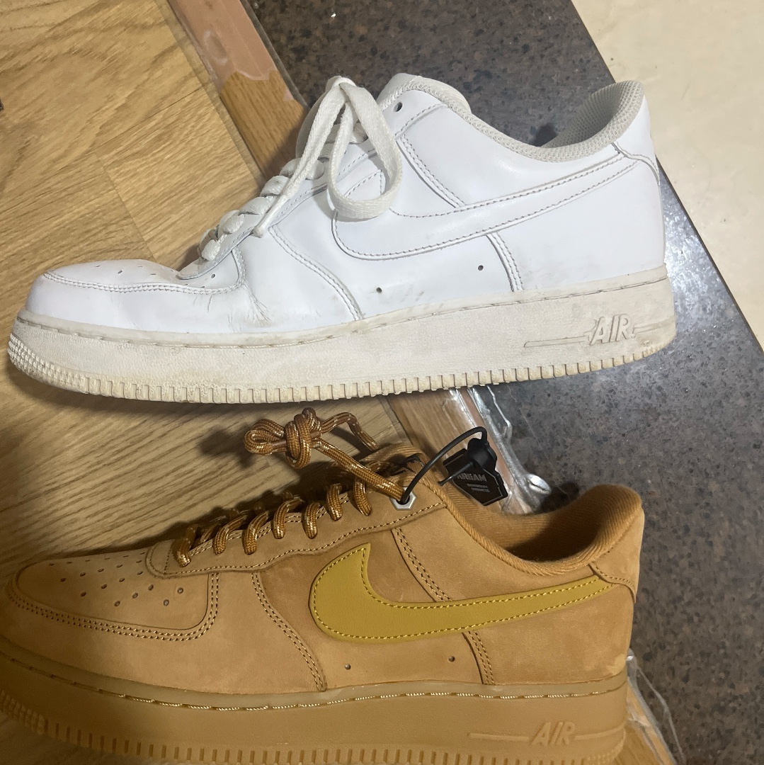 (W) Nike Air Force 1 '07 WB Flax Wheat 착용 스타일 - 3