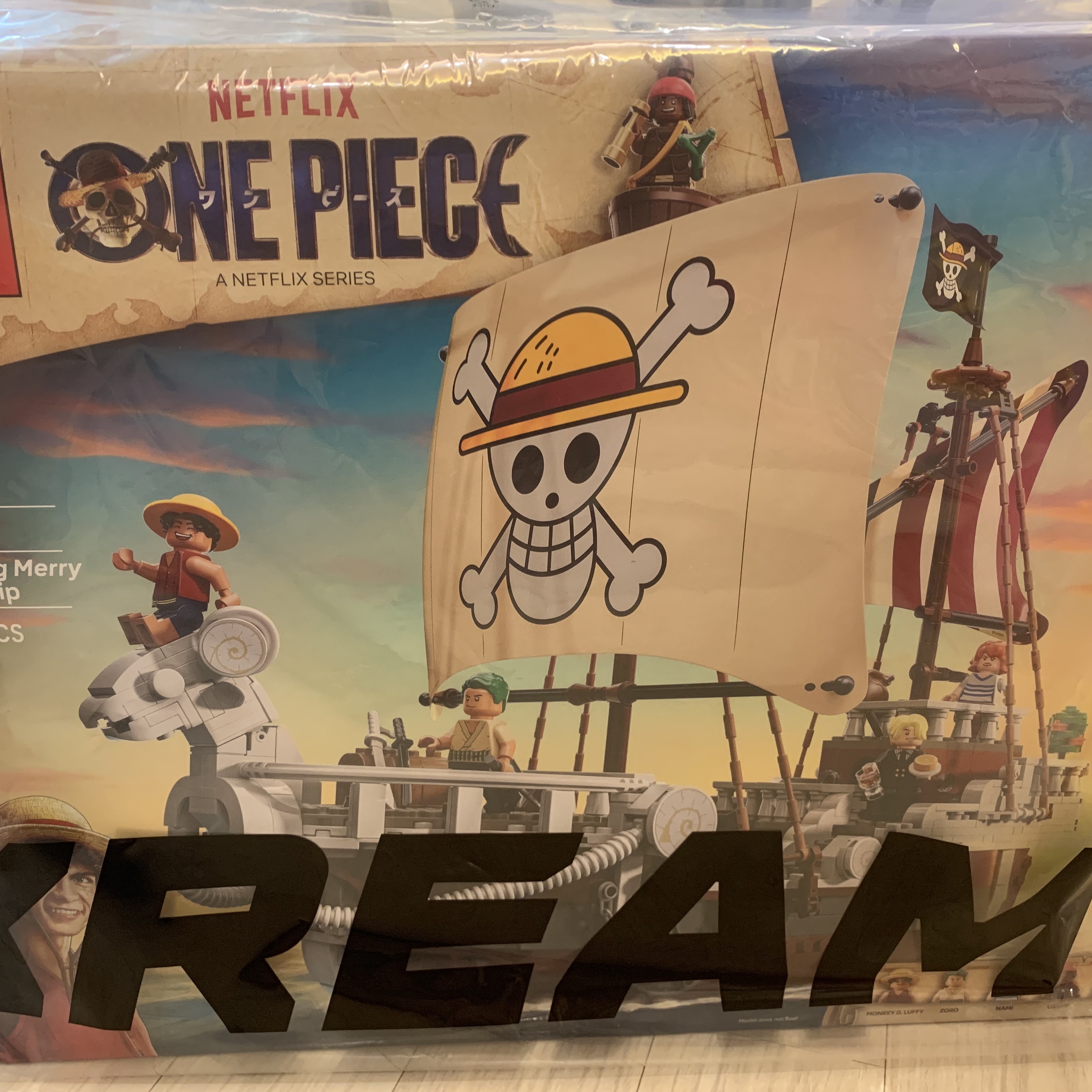 Lego One Piece The Going Merry Pirate Ship 착용 스타일