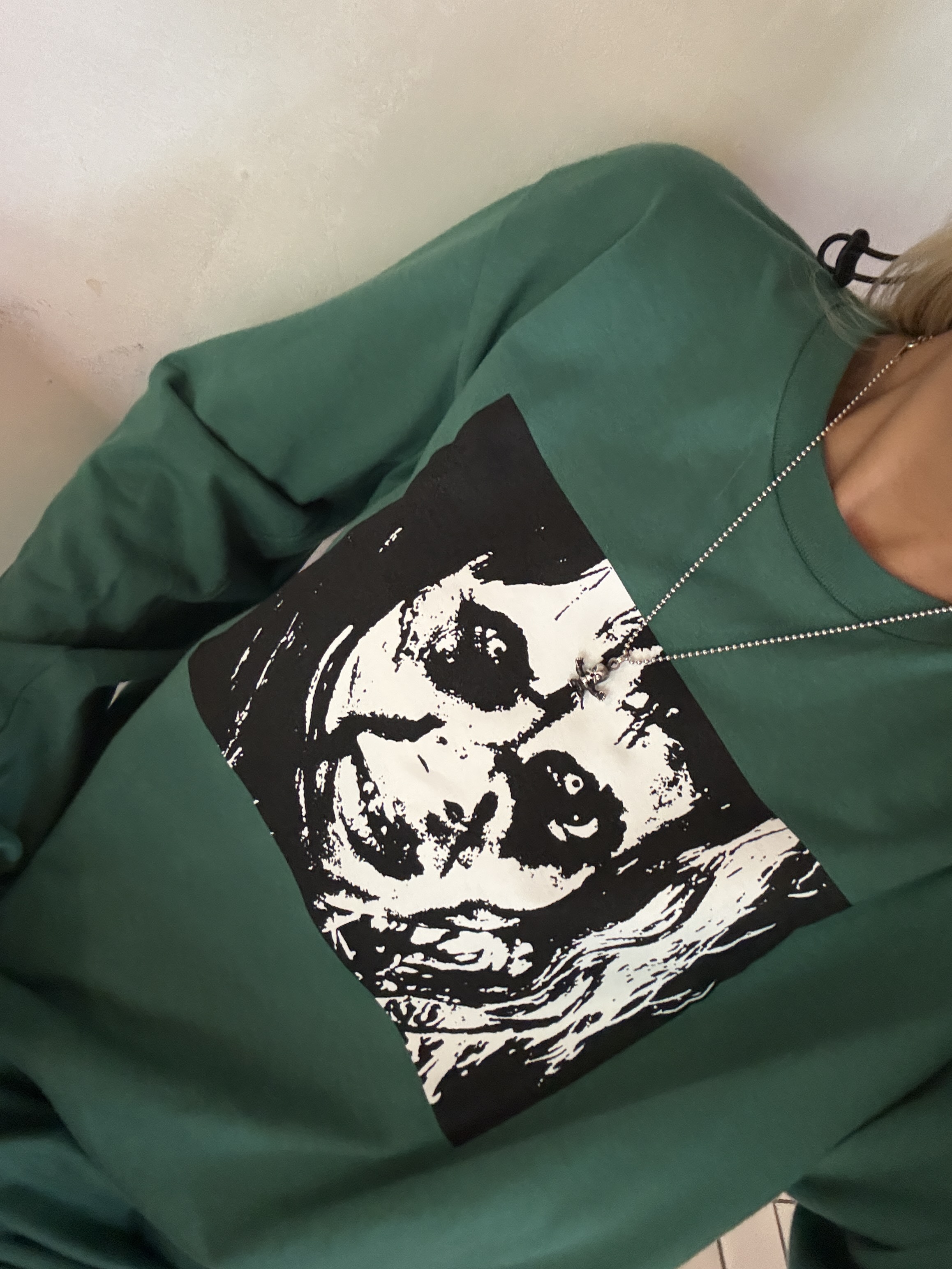Supreme The Exorcist Mother L/S T-Shirt Light Pine - 25FW, Nike x Supreme Air Force 1 Low White 착용 스타일 - 3