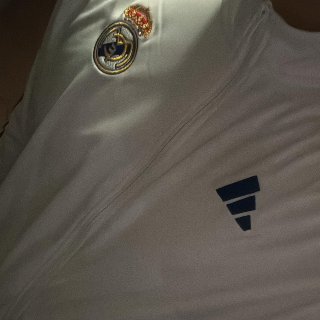 Adidas Real Madrid DNA Track Top White - US Sizing 착용 스타일