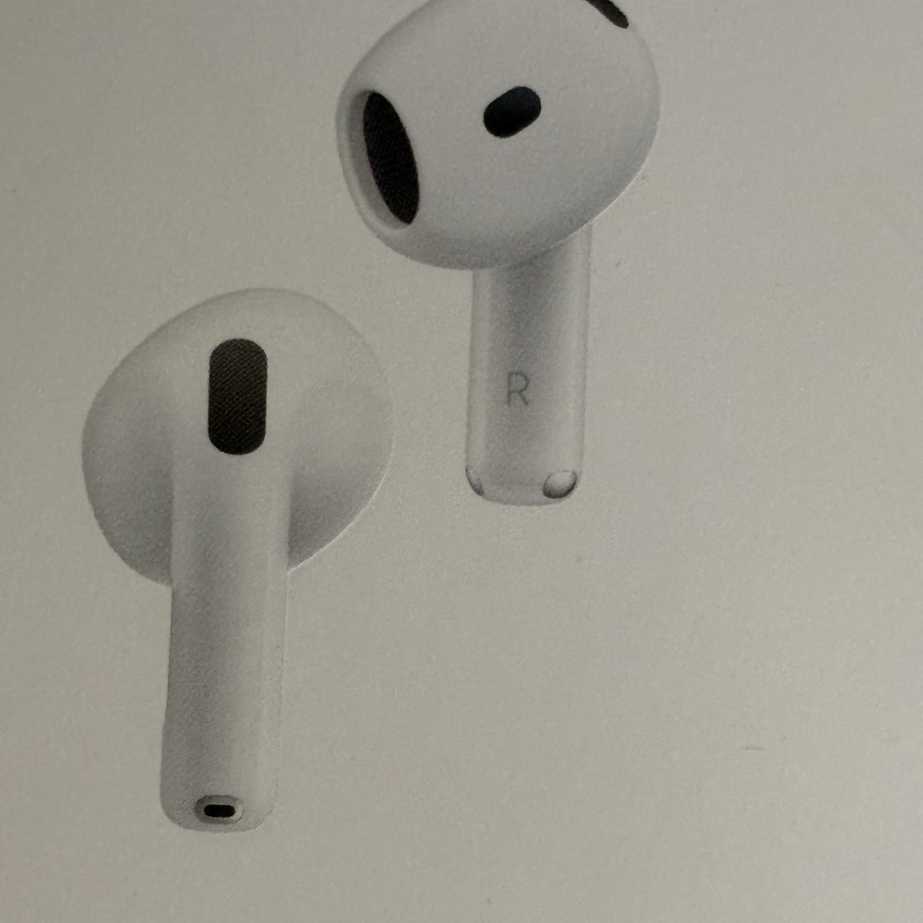 Apple AirPods 4th Gen with Active Noise Cancellation (Korean Ver.) 착용 스타일 - 1