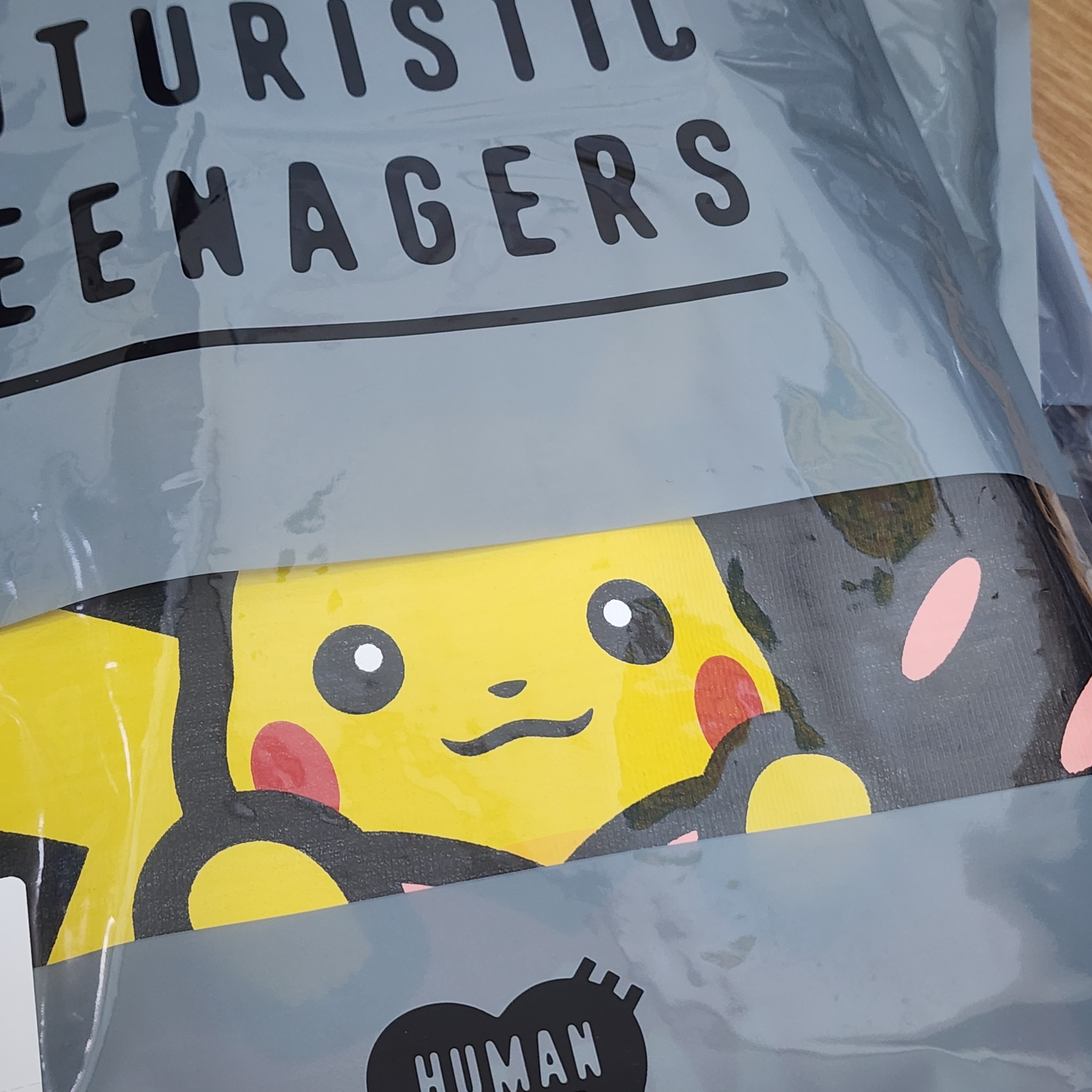 Human Made x Pokemon Made Graphic T-Shirt Black 착용 스타일