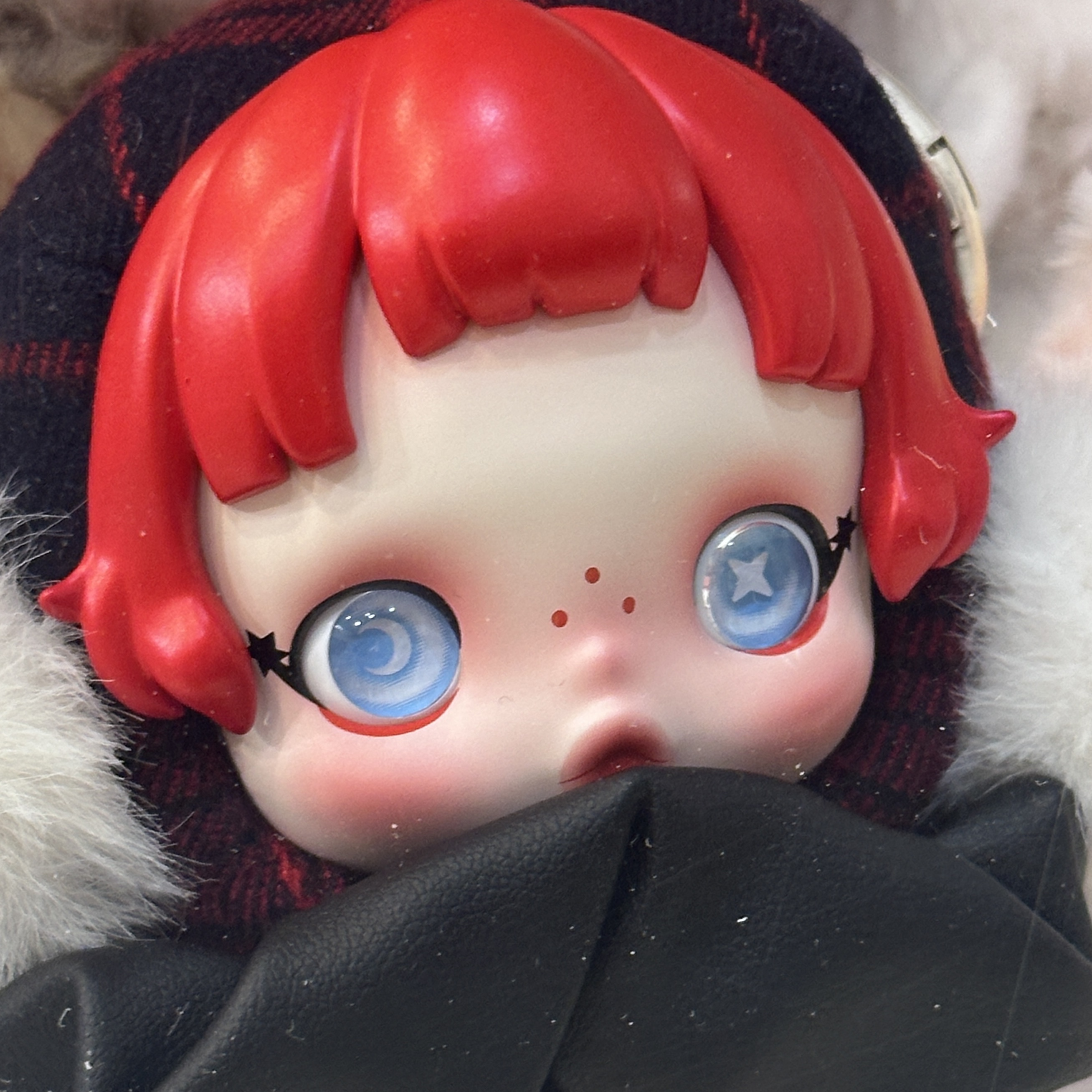 Pop Mart Skullpanda Winter Symphony Series Keyring Sealed Case (6 Blind Boxes), Pop Mart Skullpanda Winter Symphony Series Keyring Rhapsody (Opened Case) 착용 스타일 - 3