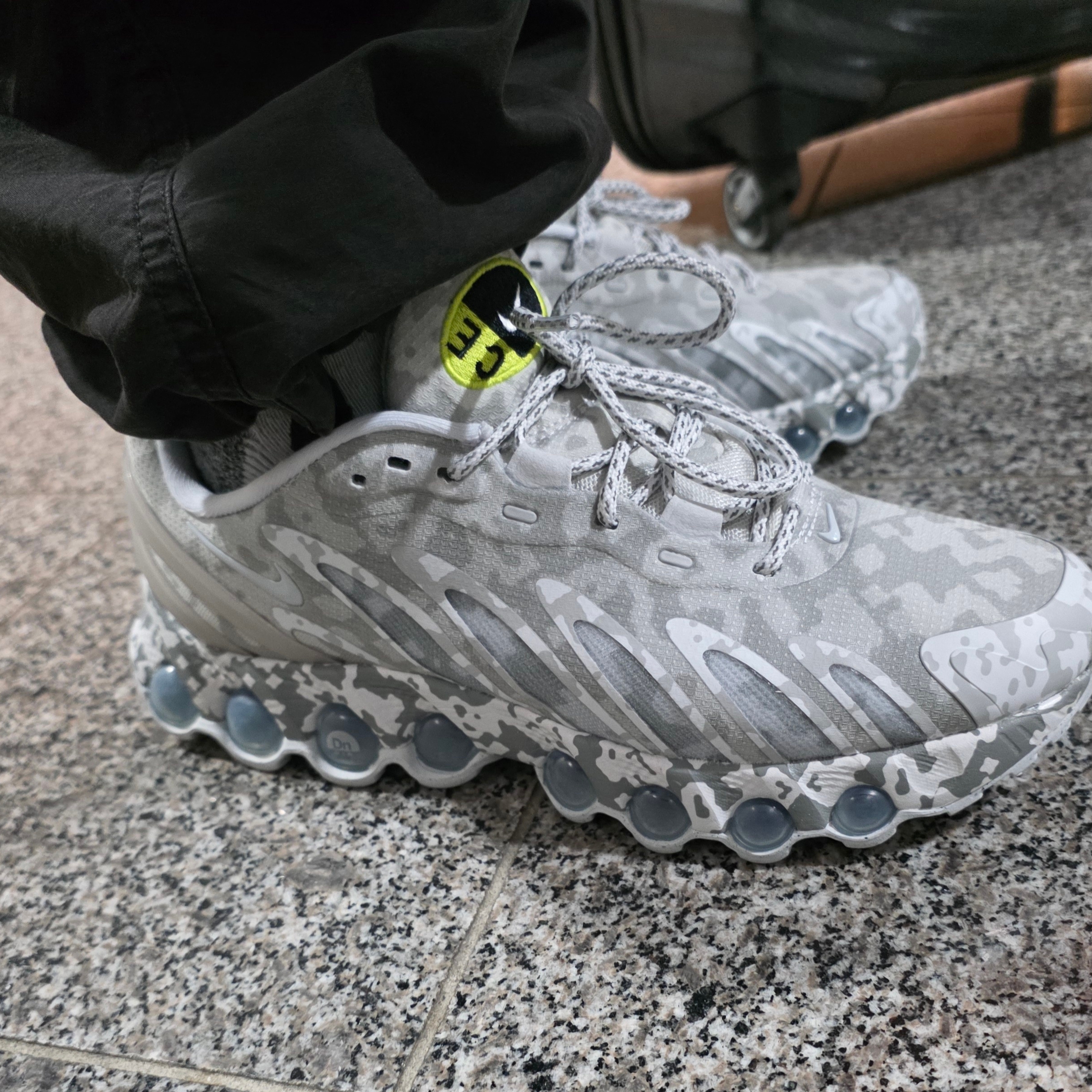 Nike x Cav Empt Air Max Dn8 Pure Platinum 착용 스타일