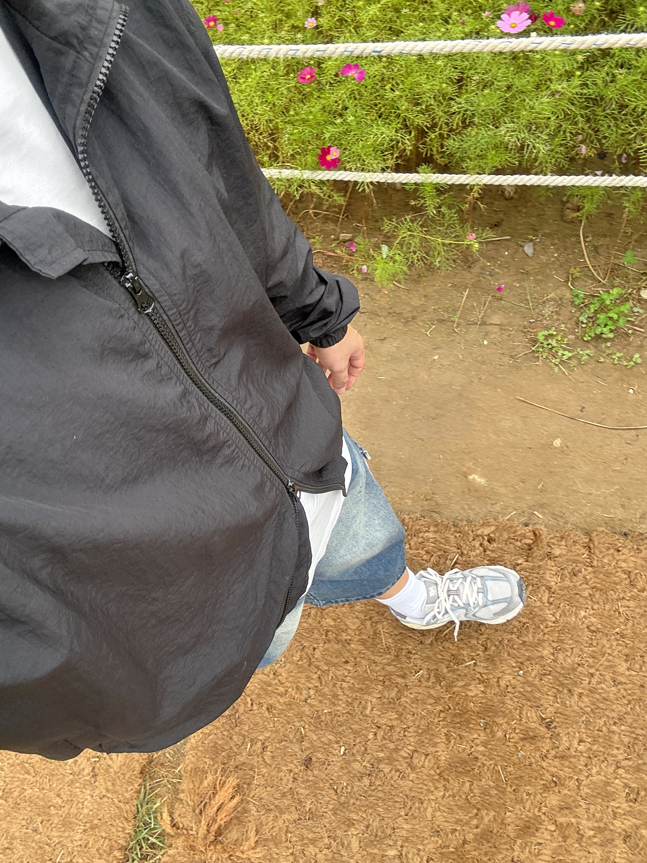 New Balance 530 Premium Vintage Grey Matter, Casio A-159WA-N1 착용 스타일 - 3