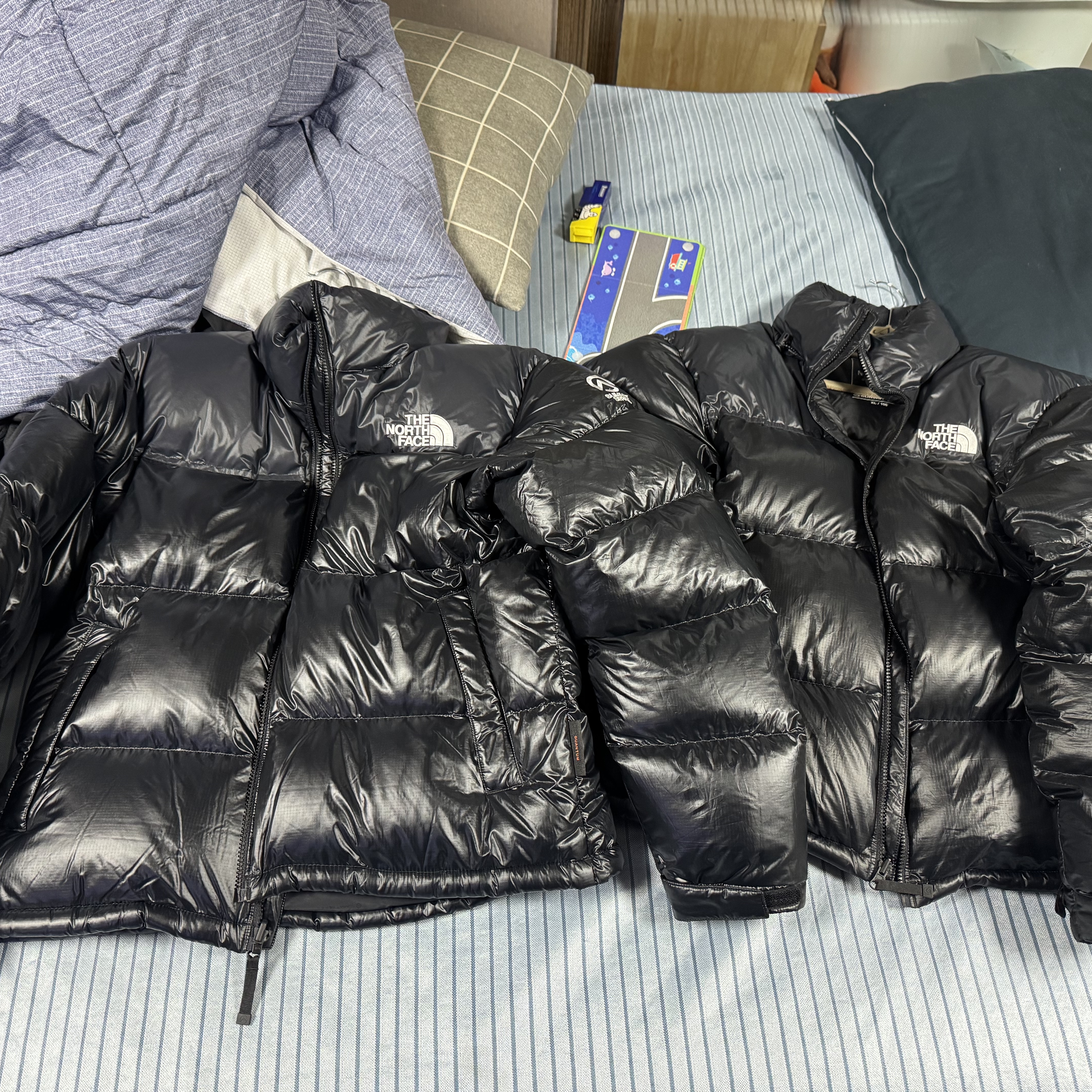 The North Face Quantum Nuptse RDS Jacket Black, The North Face Quantum Nuptse Jacket Black 착용 스타일 - 2