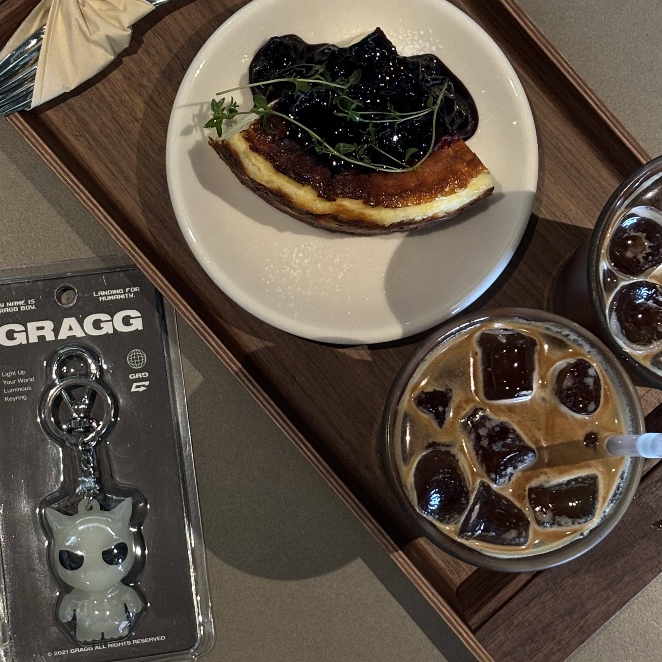 Gragg Curo Keyring - Luminescence Green 착용 스타일 - 1