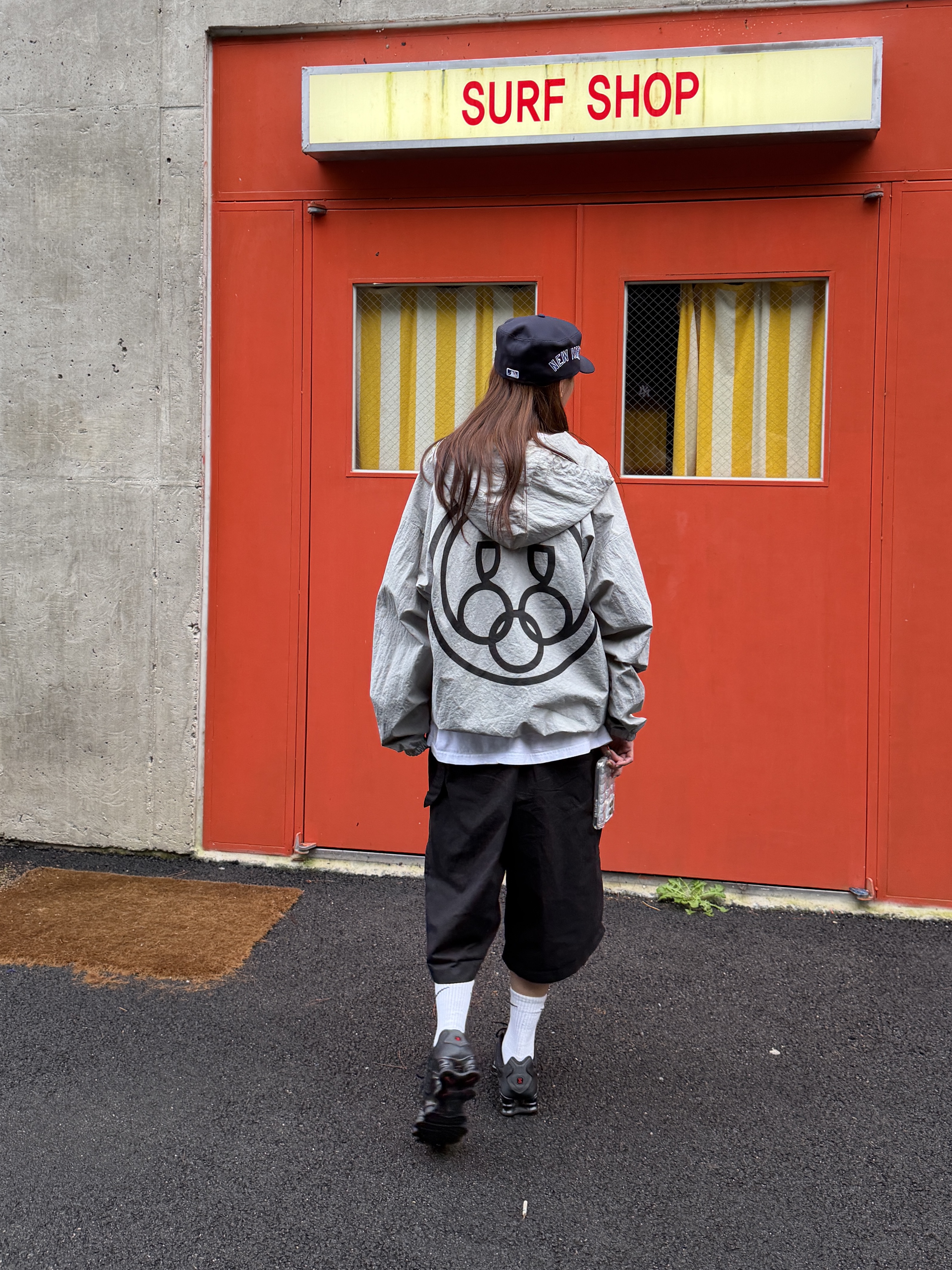 Yeezy x Gosha Rubchinskiy Vulture WB-01 Jacket Mocha, New Era MLB New York Yankees Pillbox Series Ball Cap Navy 착용 스타일 - 9