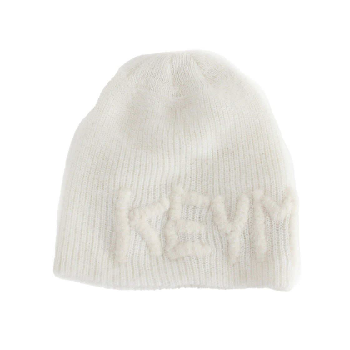 KAU2CA05K-IVY Keymisery Handmade Angora Beanie - Ivory